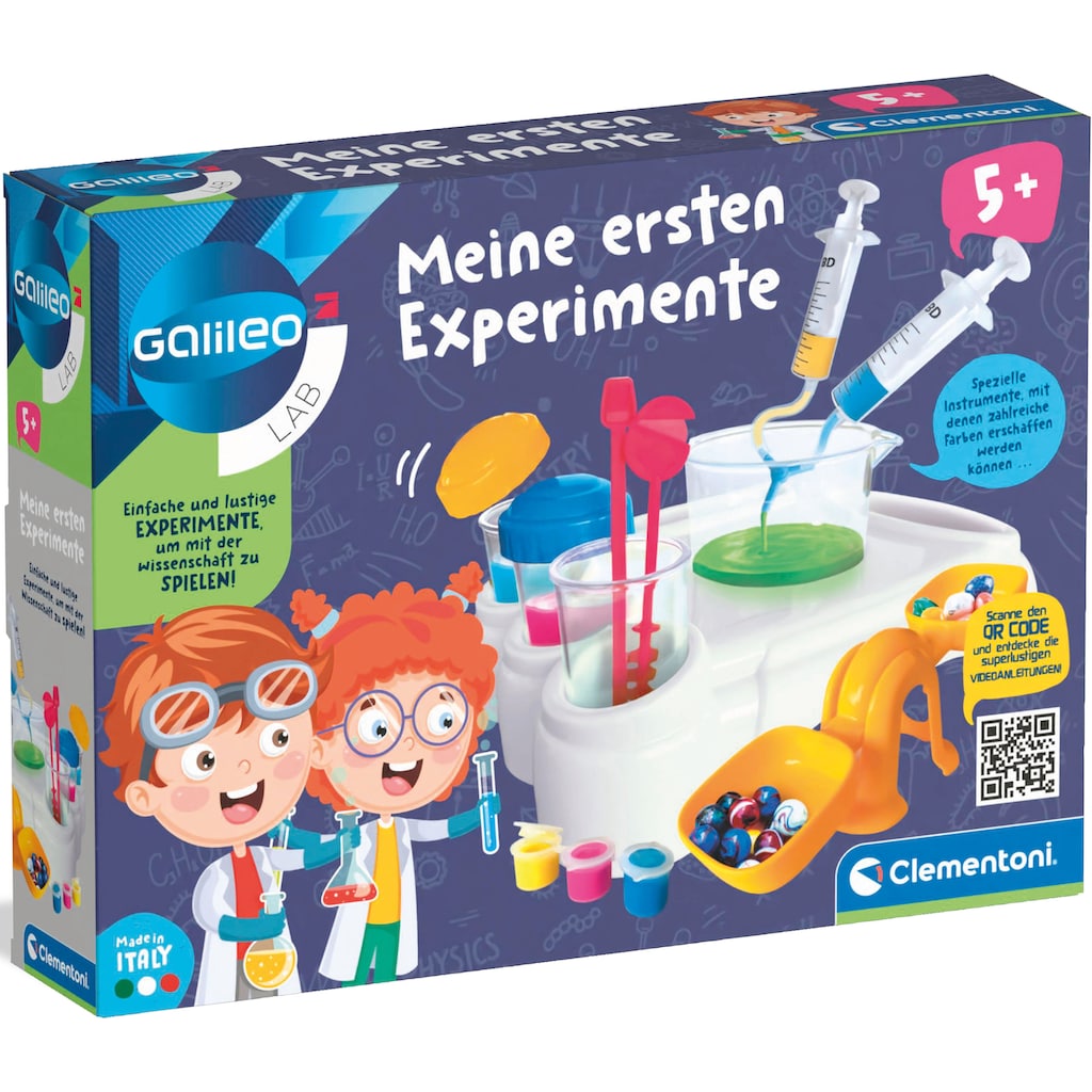 Clementoni® Experimentierkasten »Galileo, Meine ersten Experimente«