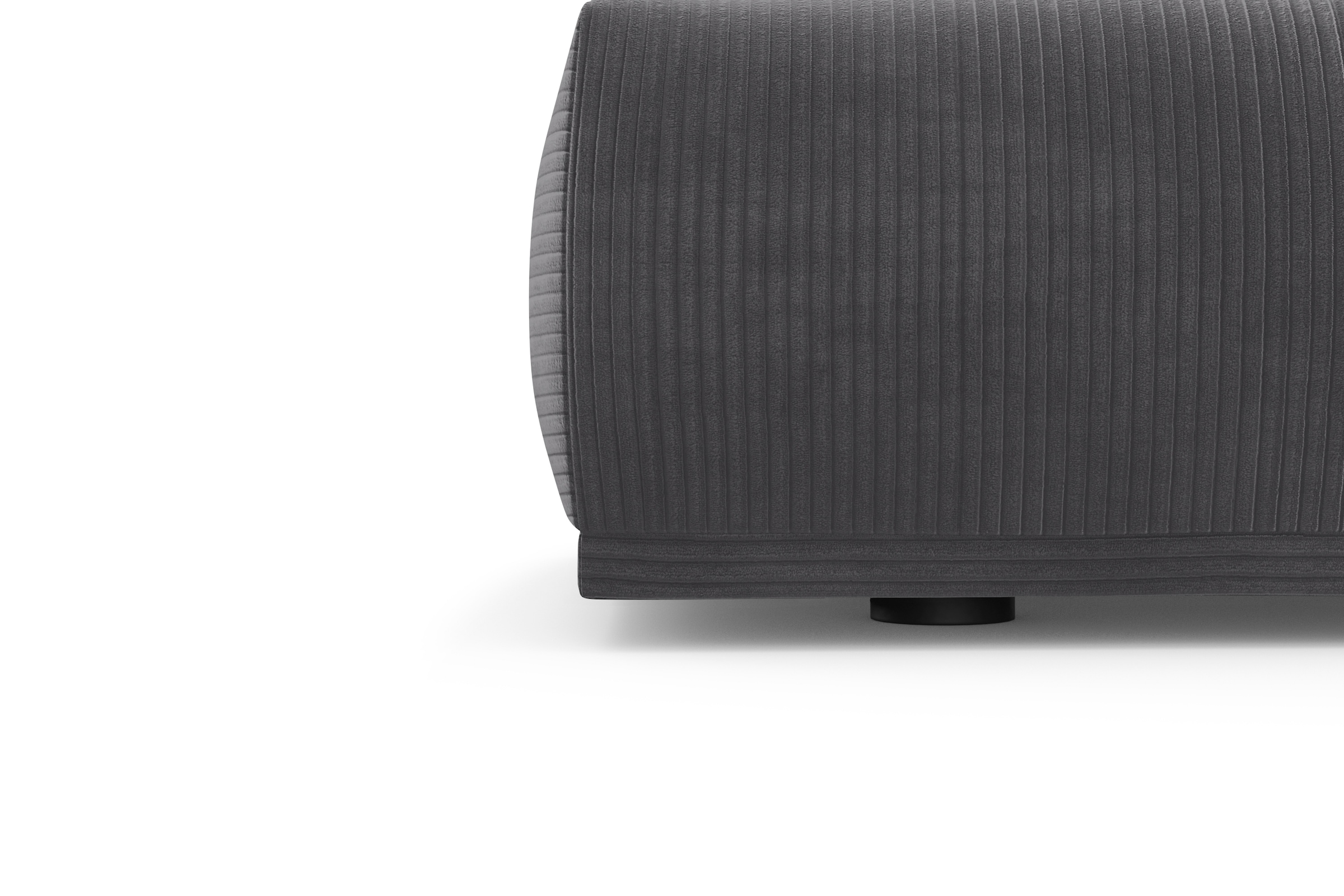 TRENDMANUFAKTUR Ecksofa »Braga, mit hochwertigem Kaltschaum, L-Form, in Cord erhältlich« modernes Sofa, Couch mit hohem Sitzkomfort, 275/72/160 cm (B/H/T)