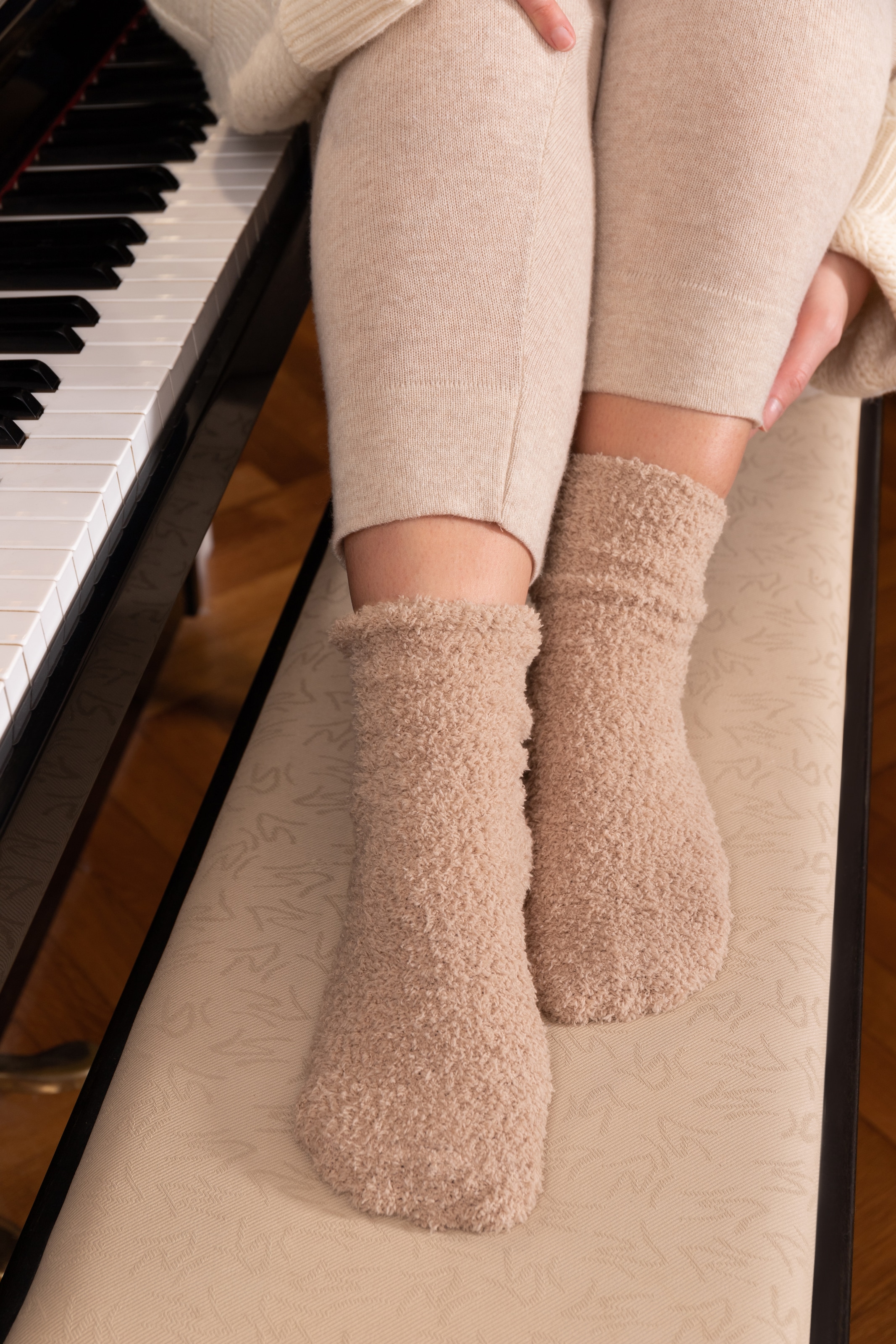 Camano Kuschelsocken »warm & cozy« 4 Paar, 4 Stk. tlg. bequem, weich, soft, kein Einschneiden, winter warm cozy