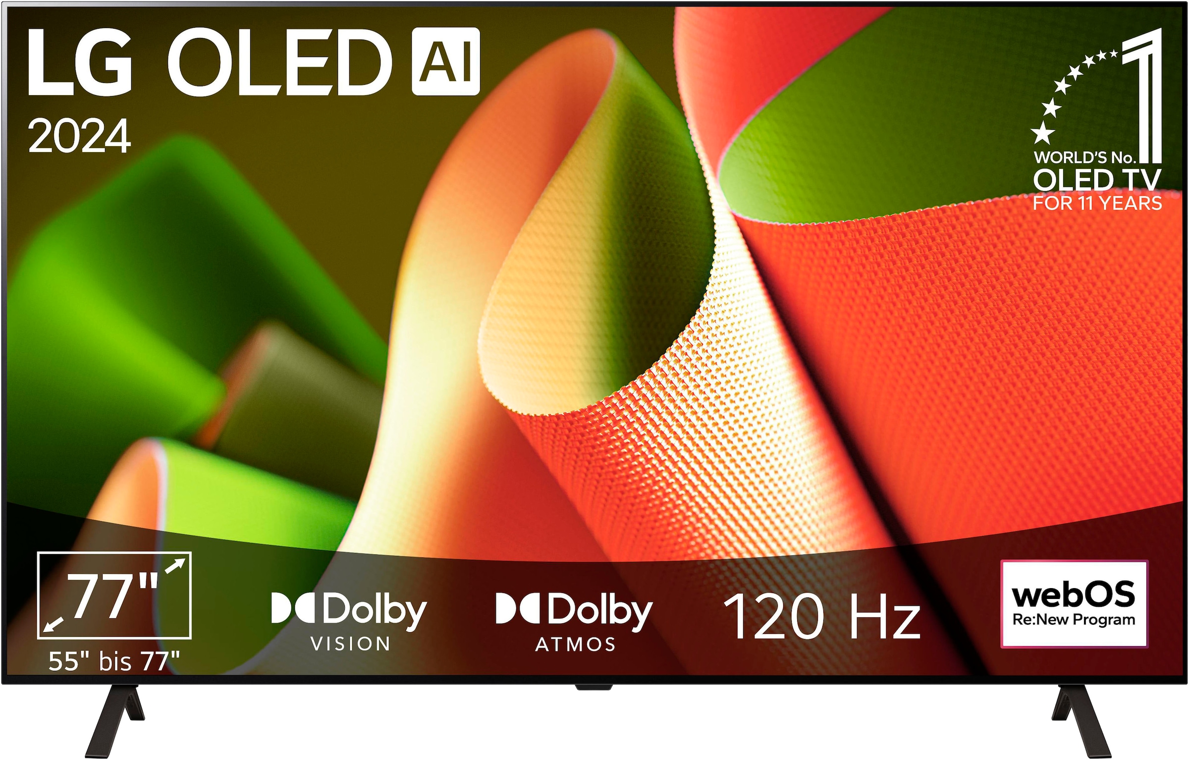 OLED-Fernseher, 4K Ultra HD, Smart-TV