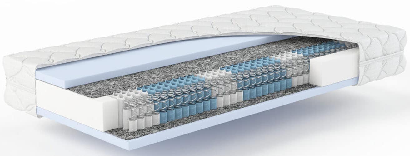 hn8 Schlafsysteme Taschenfederkernmatratze »Dream TA 1000« 22 cm hoch 1-tlg. in weiß, Größe B/L: 80 cm x 200 cm