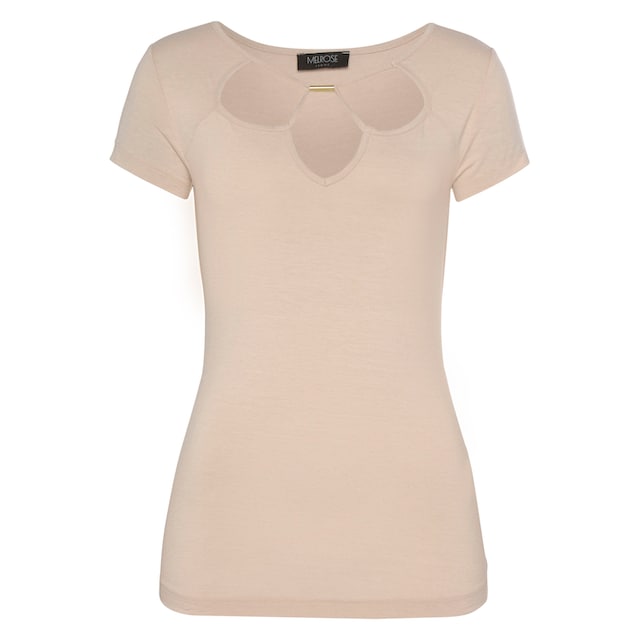 Melrose T-Shirt, mit Cut-Out Neck bestellen online bei OTTO