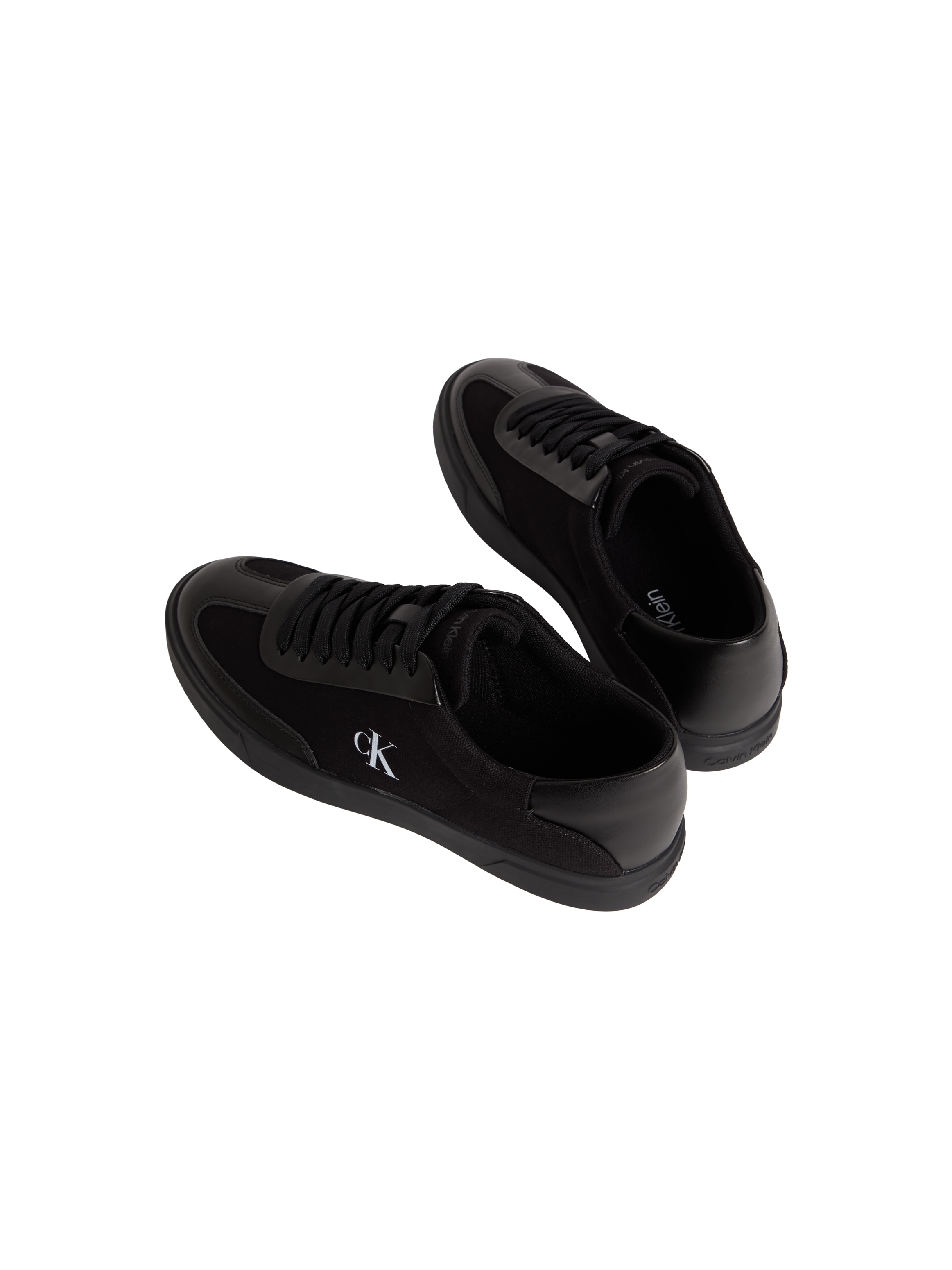 Calvin Klein Plateausneaker »LOW PRO CUPS WT CANV MG«  Schnürschuh, Halbschuh, Freizeitsneaker mit seitlichem CK-Logo