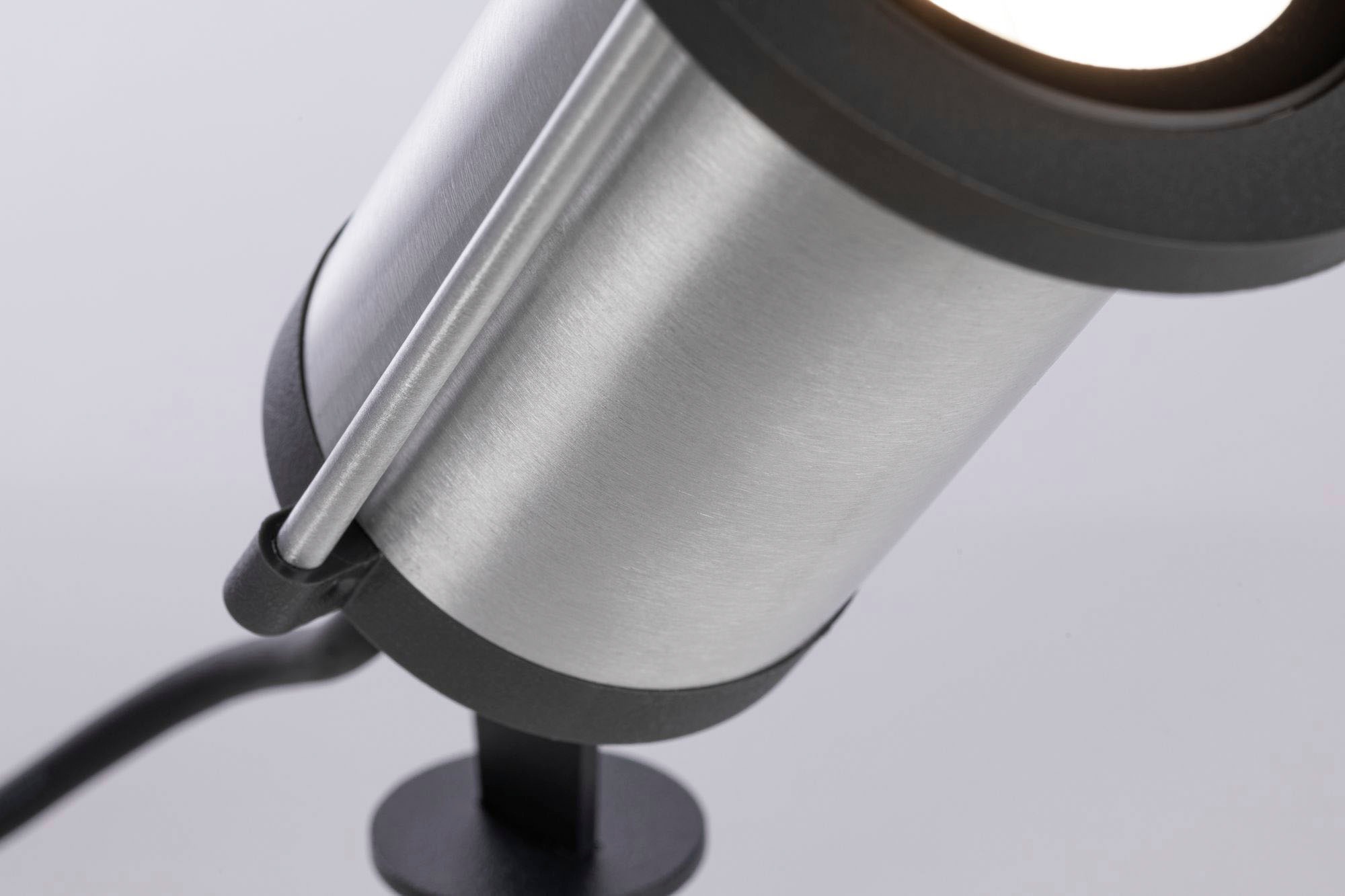Paulmann LED Gartenstrahler »Plug & Shine«, 1 flammig, Leuchtmittel LED-Modul | LED fest integriert, LED-Modul, 3000K 24V IP65 Anthrazit