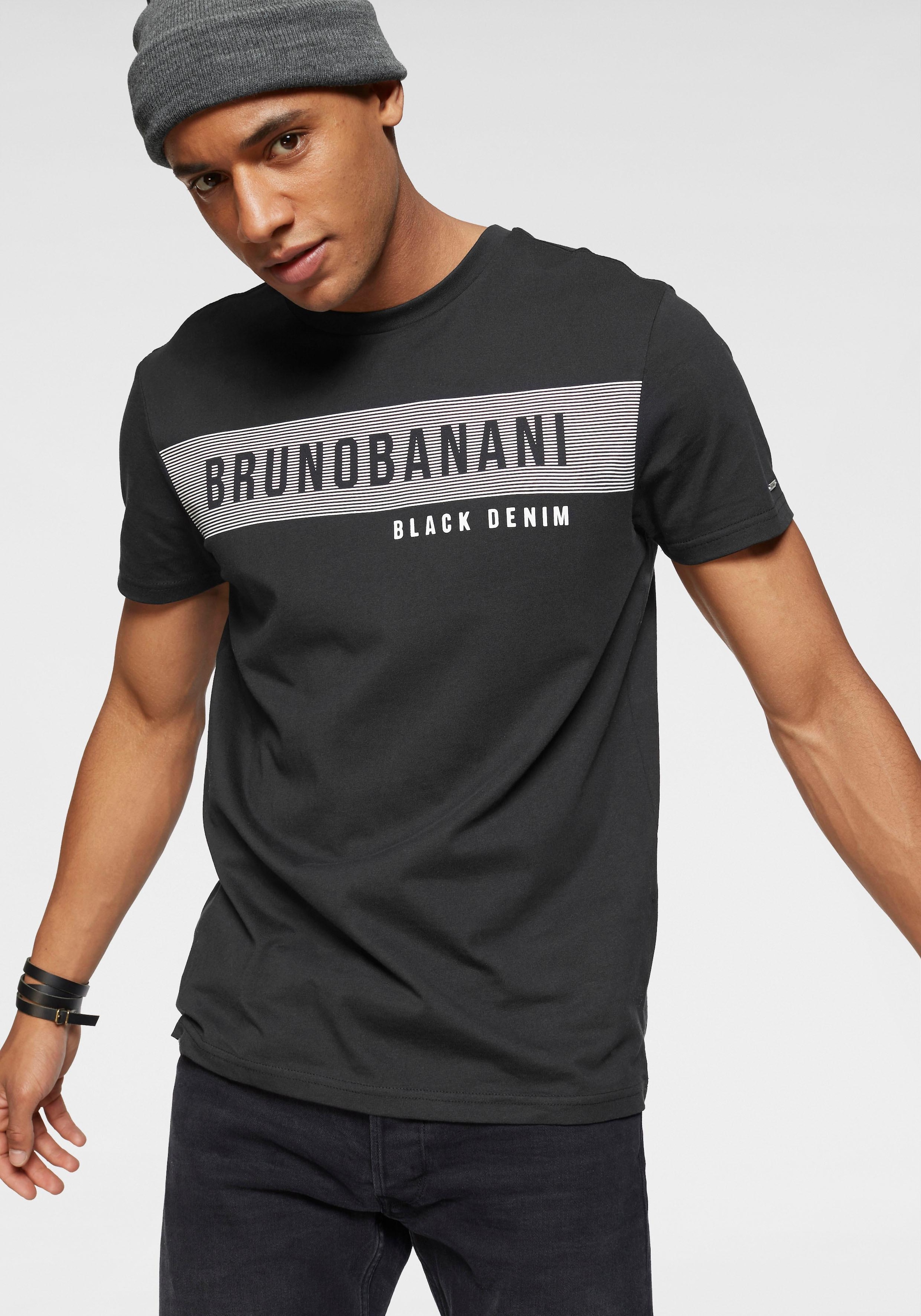 Bruno Banani T-Shirt, mit Markenprint online shoppen bei OTTO