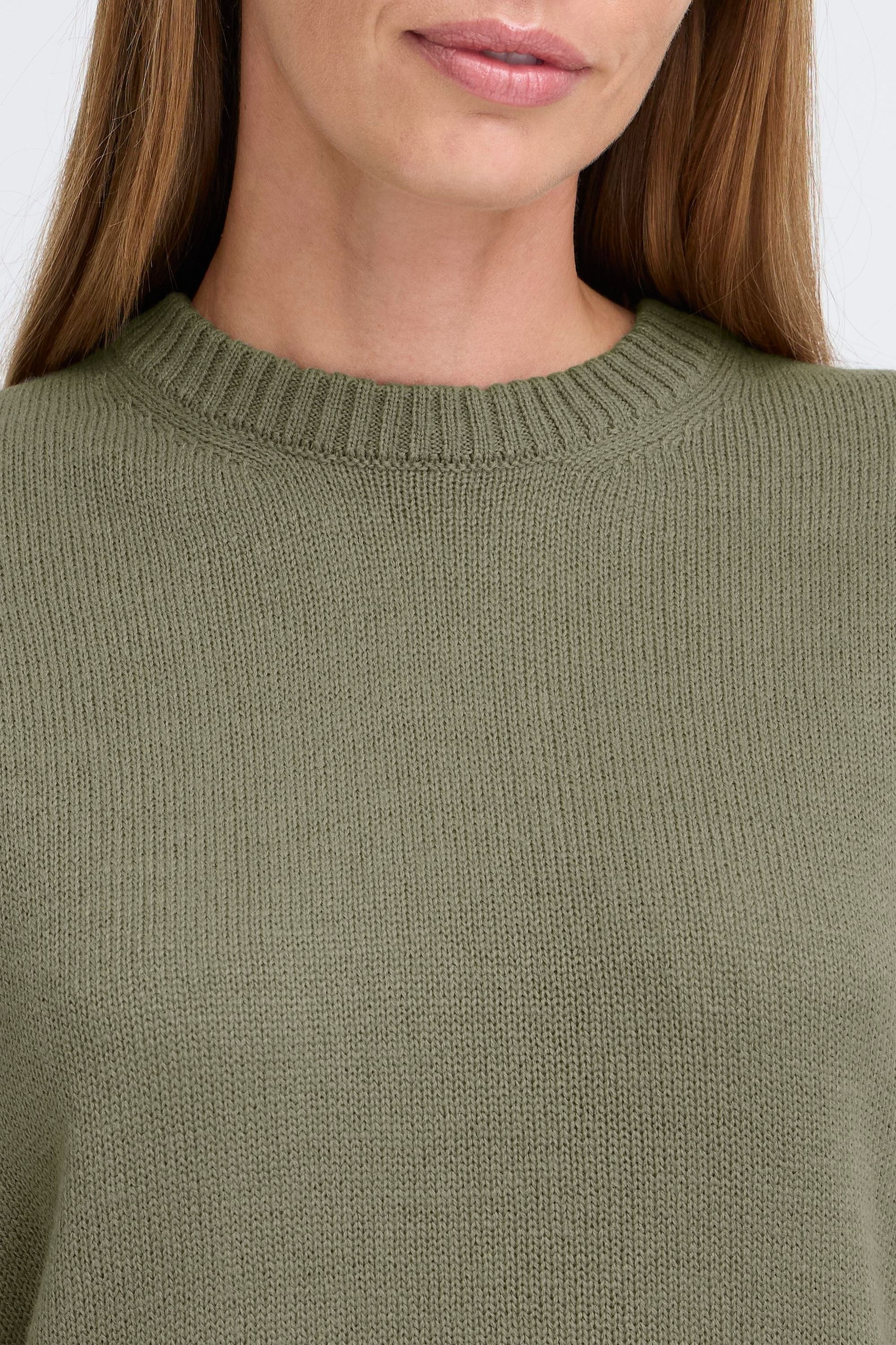OXMO Strickfleece-Pullover »Strickpullover OXISAMSON«