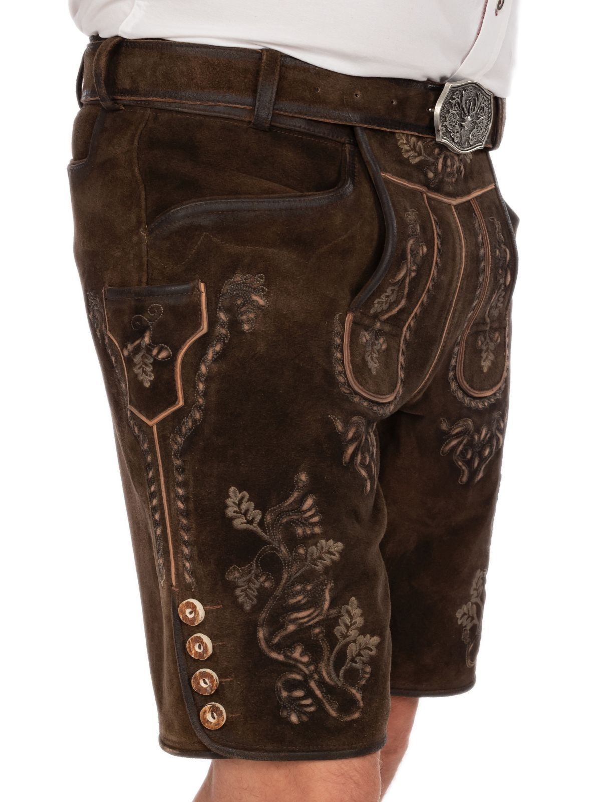 Country Maddox Lederhose »Lederhose WALDKREUZ«