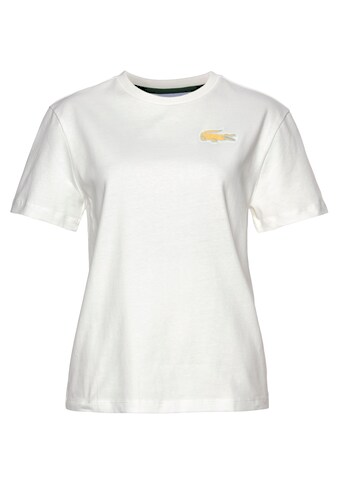 Lacoste T-Shirt, in Basic-Form mit typischem Brustlogo kaufen