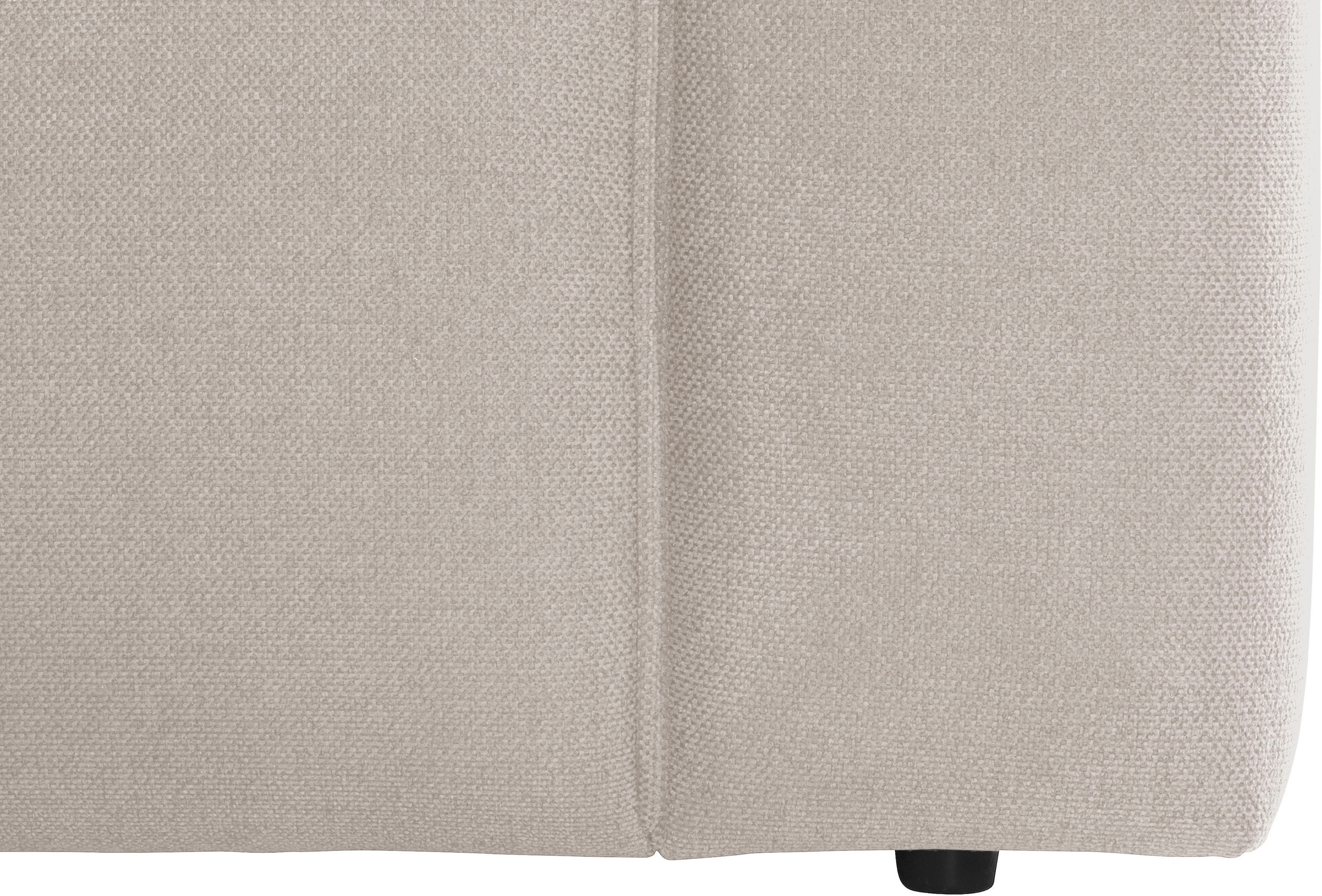 andas Ecksofa »Noord mit Kedernaht, Breite 234 cm«, mit Kedernaht, Breite 234 cm, Cord, Struktur, Webstoff