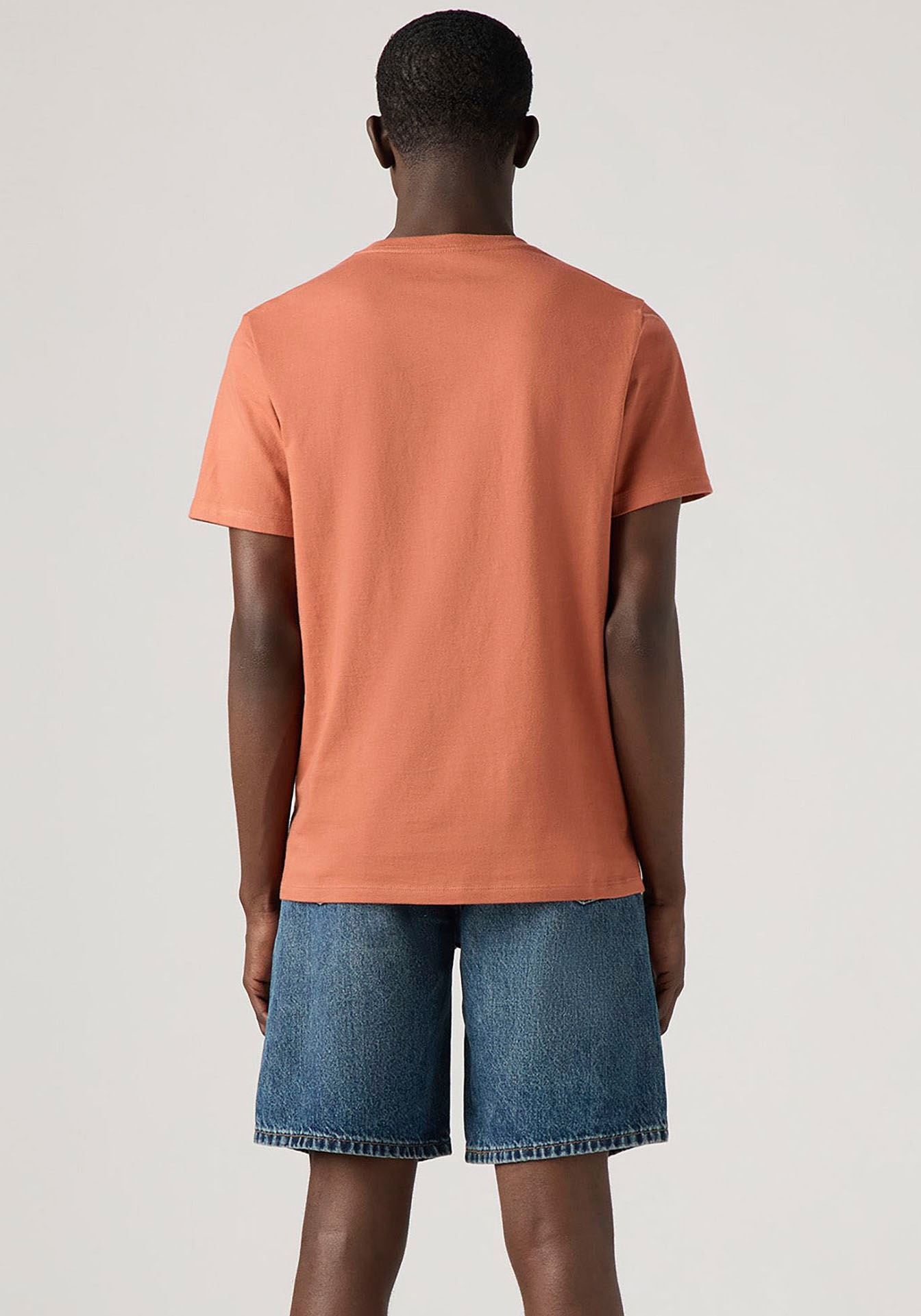 Levi's® V-Shirt »LE ORIGINAL HM VNECK«, mit Logostickerei