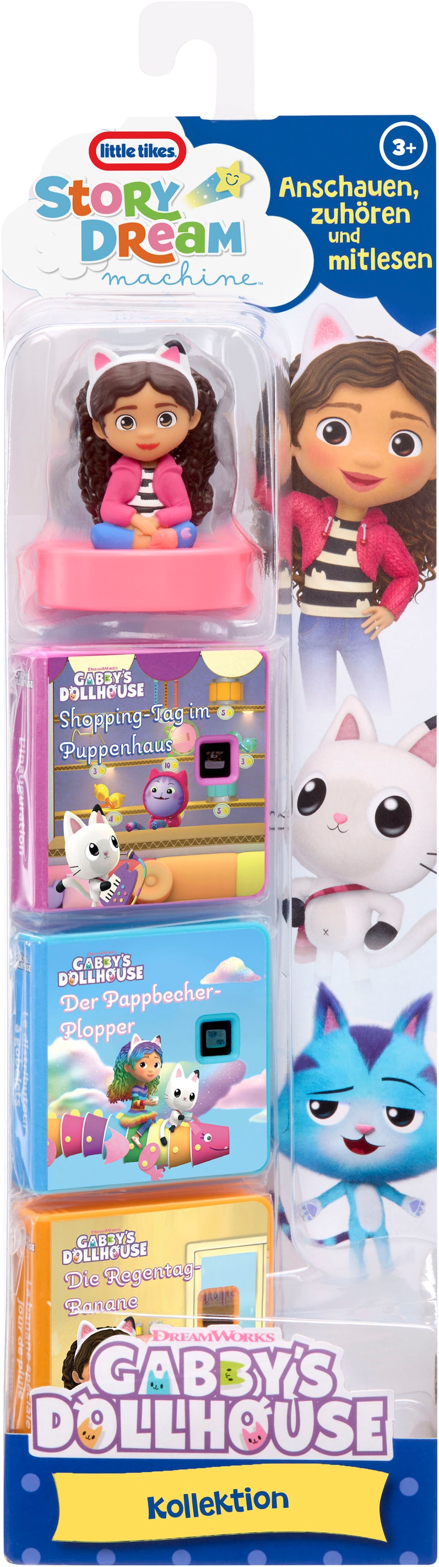 Little Tikes® Hörspielkassette »Story Dream Machine, Universal Gabby Dollhouse Kollektion« passend für Story Dream Machine