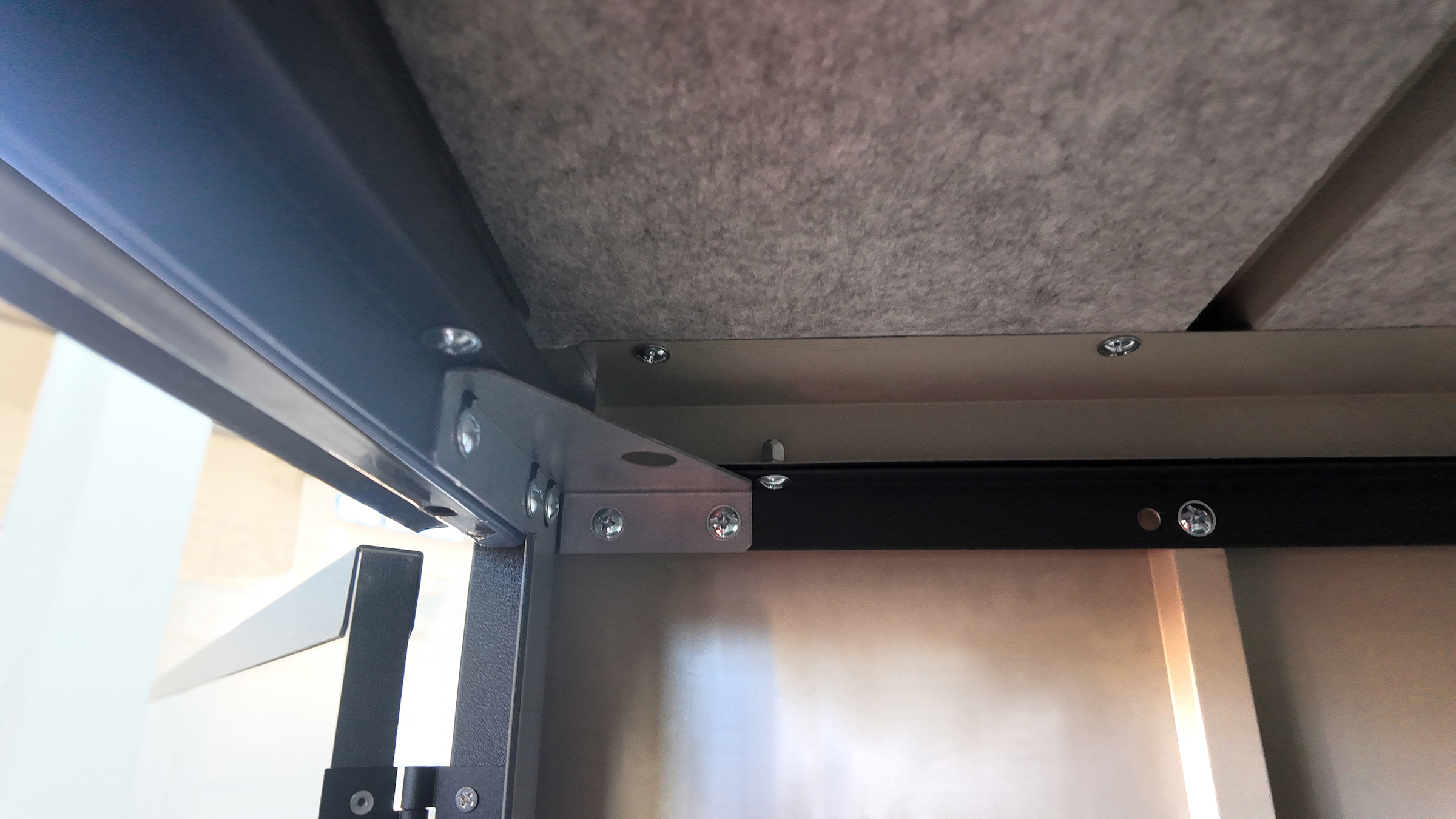 weka Gerätehaus »Gary Gr. 8, aus Metall mit Holzoptik, anthrazit« aus pulverbeschichtetem, verzinktem Stahl