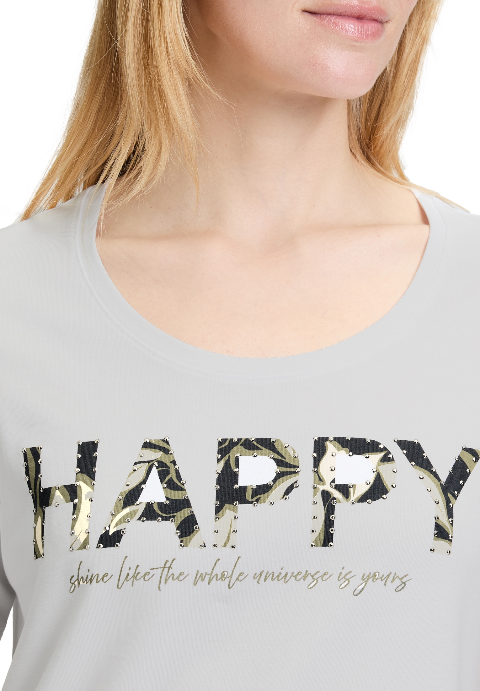 Betty Barclay Langarmshirt »Basic Shirt mit Placement«