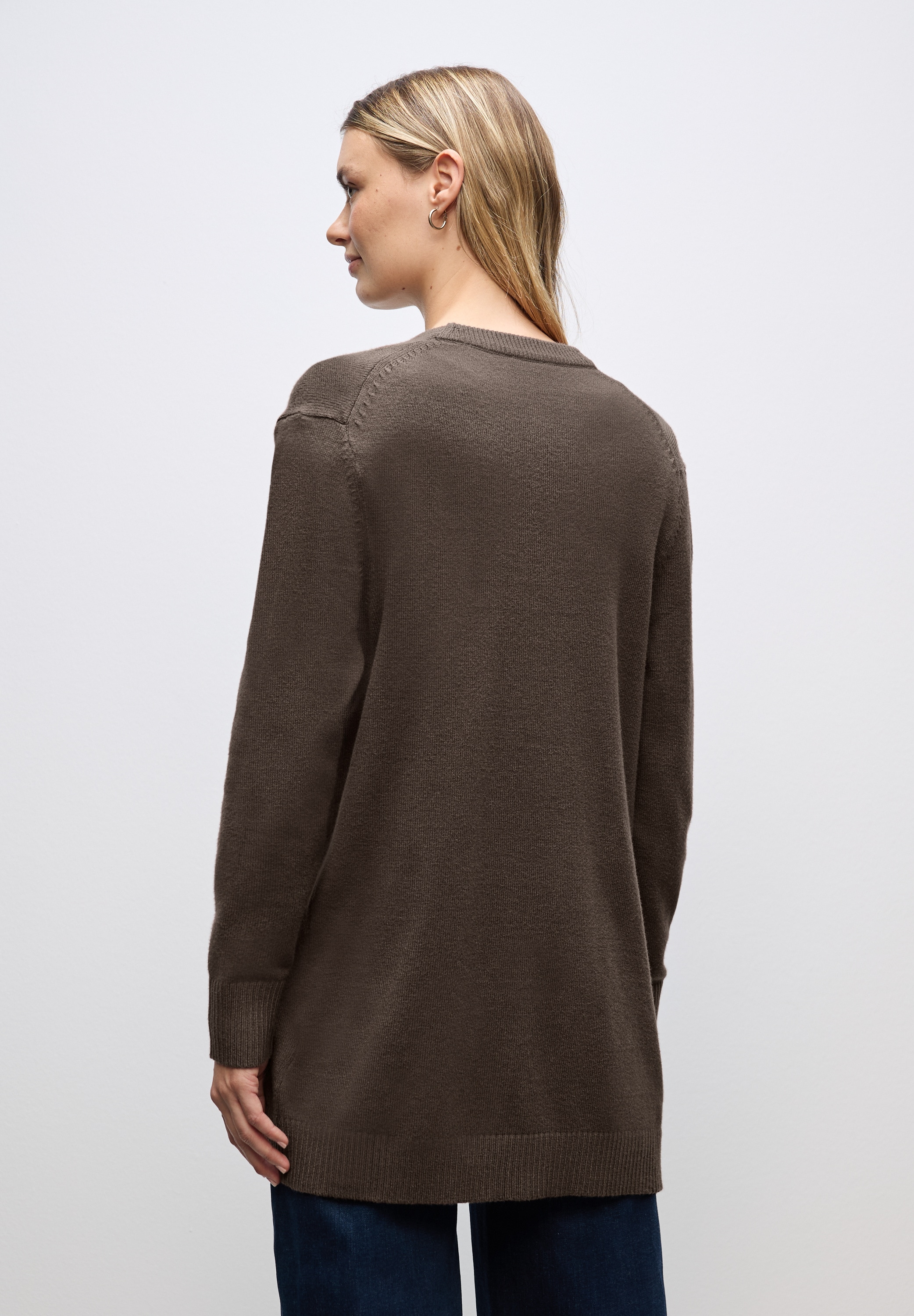 STREET ONE Cardigan, ohne Verschluss, offen