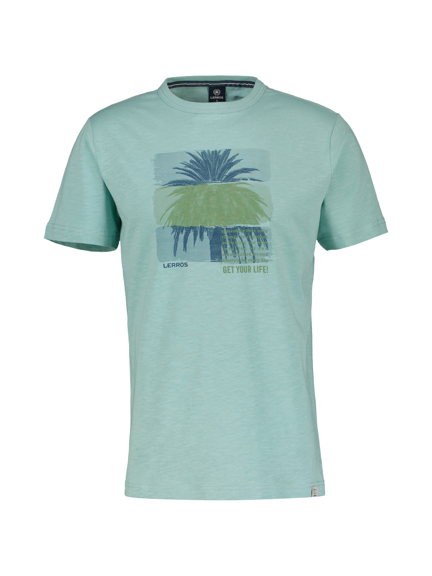 LERROS T-Shirt »Rundhals T-Shirt mit Fotoprint«