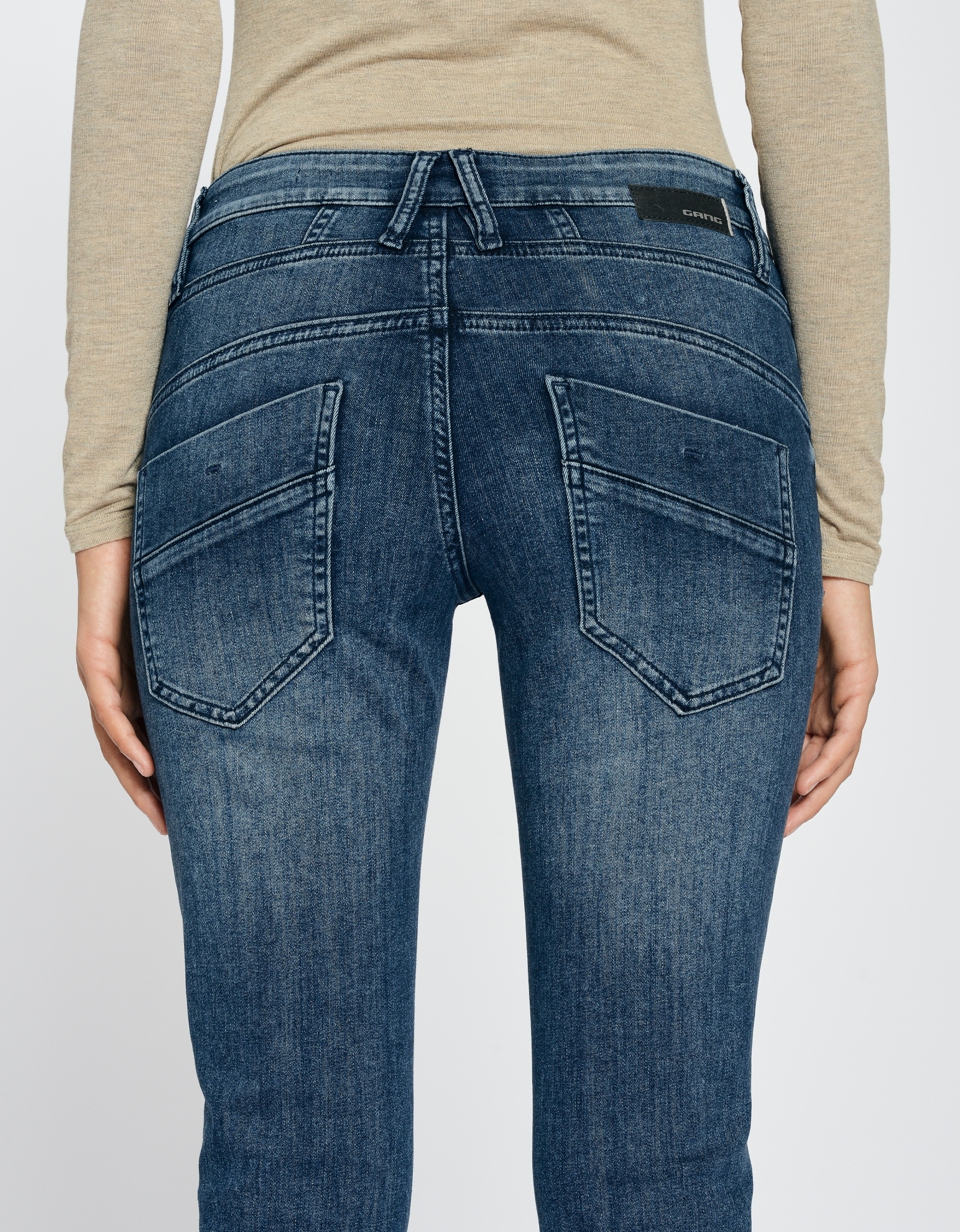 GANG Relax-fit-Jeans »94GERDA«, mit besonderer Struktur