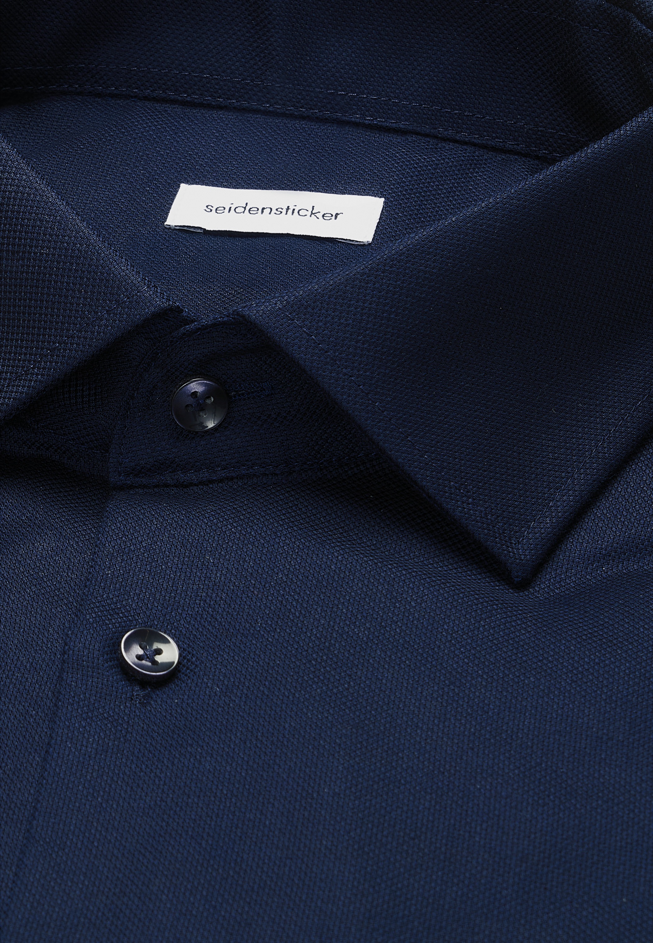 seidensticker Businesshemd »Schwarze Rose« Regular 1/1 Kentkragen Uni