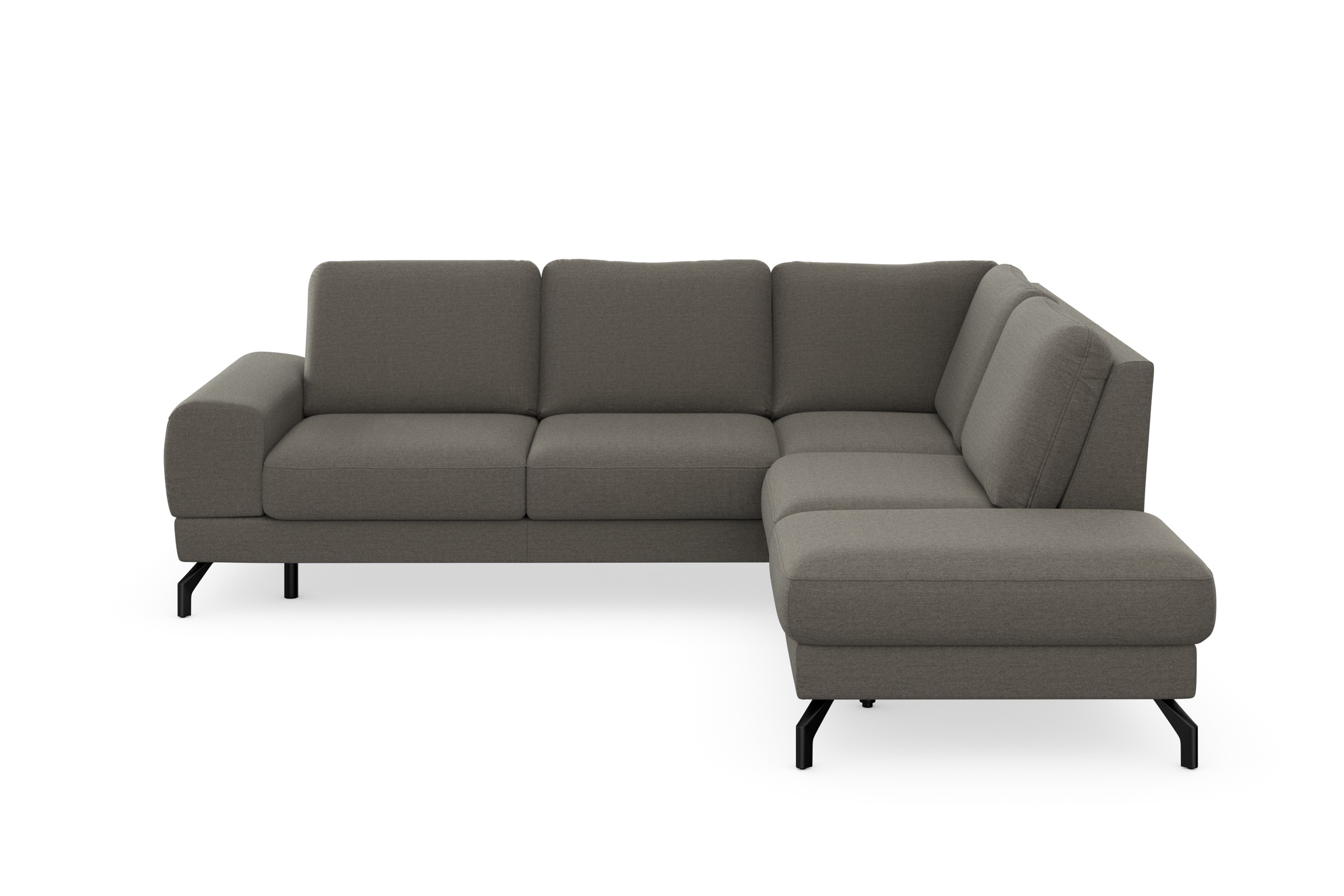 sit&more Ecksofa »Cinturo L-Form«, inklusive Sitztiefenverstellung und Federkern, Sitzhöhe 45 cm