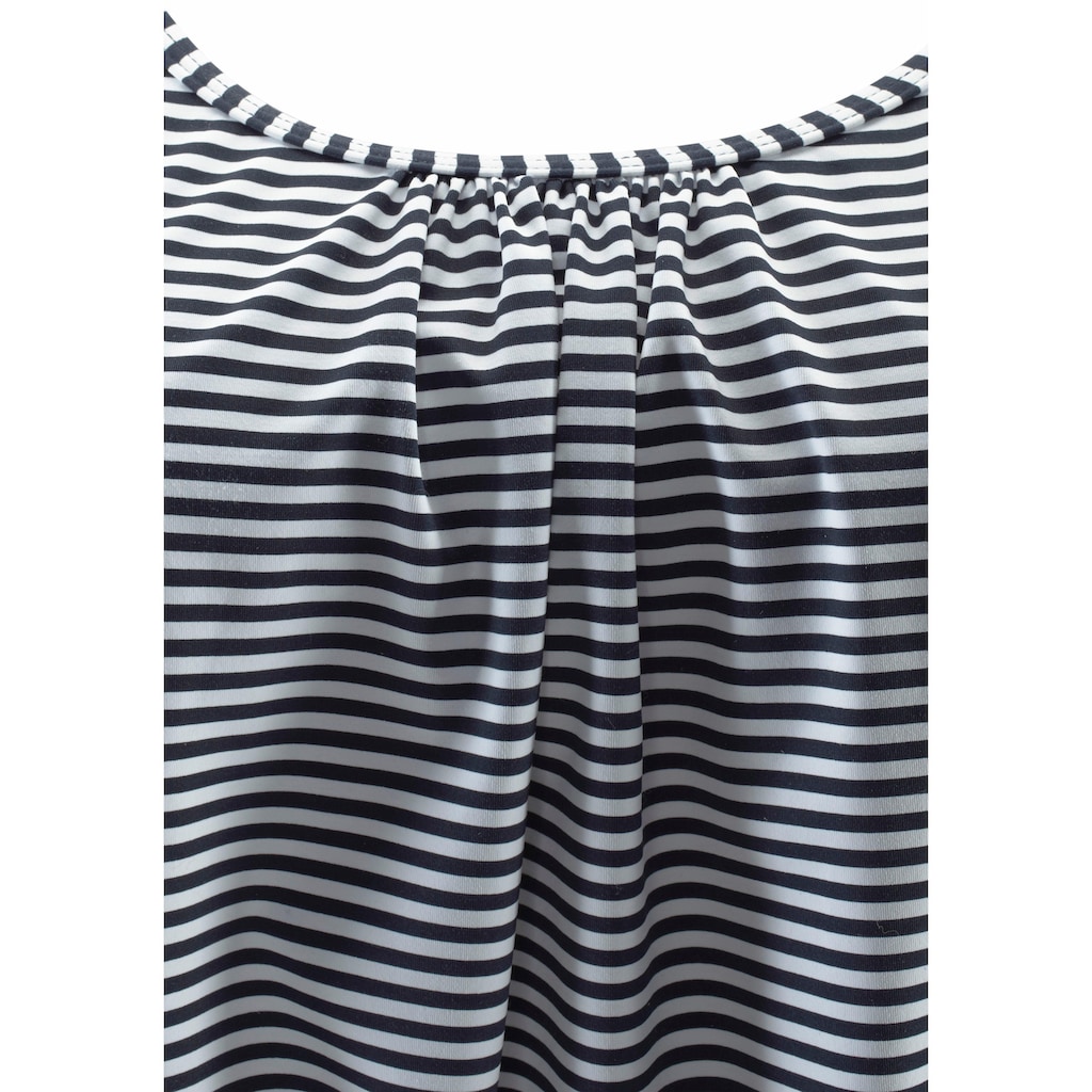 LASCANA Oversize-Tankini, im Streifendesign