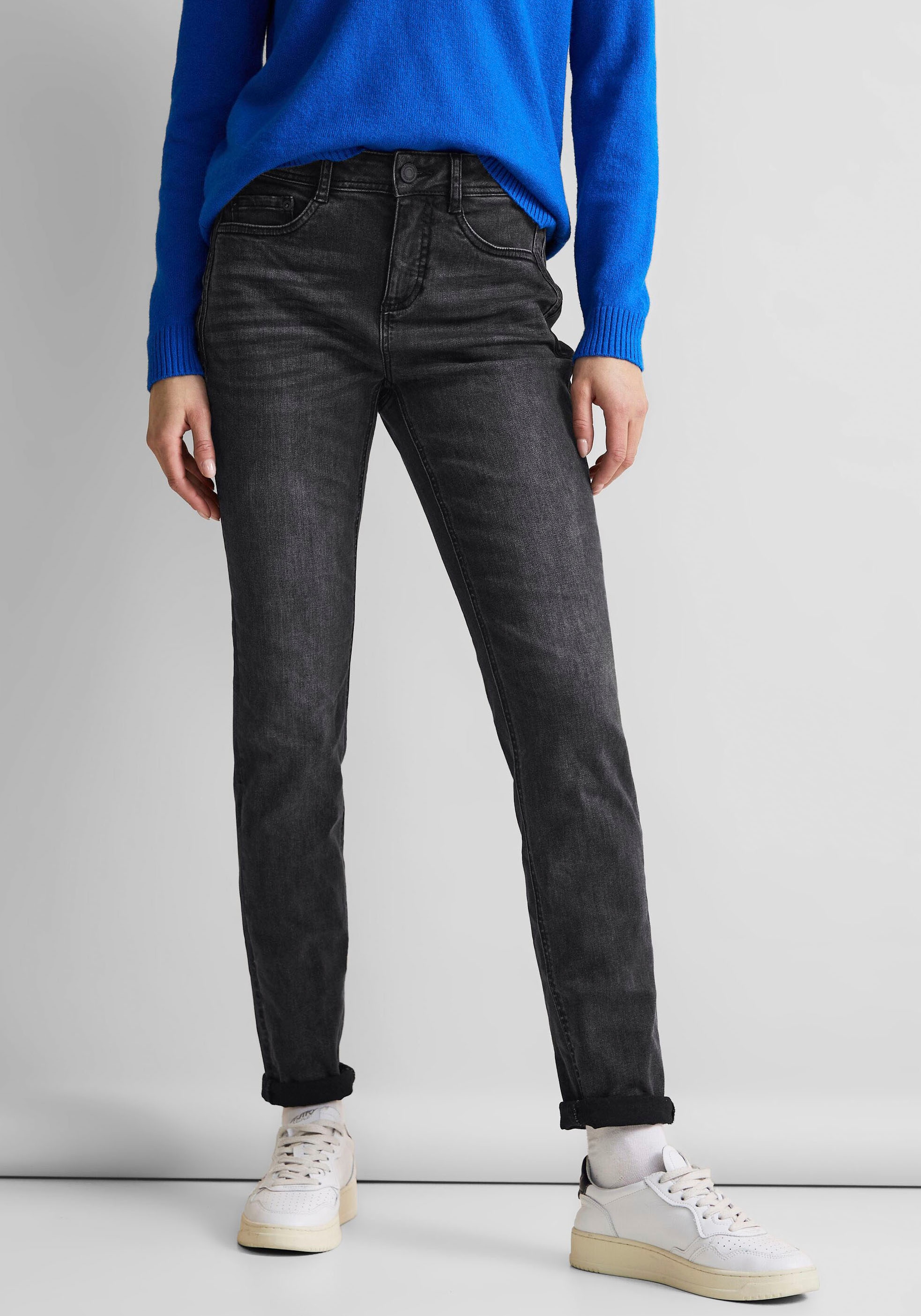 STREET ONE Slim-fit-Jeans, im Fünf-Pocket-Stil online bei OTTO
