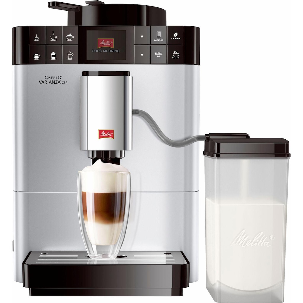 Melitta Kaffeevollautomat »Varianza® CSP F57/0-101, silber«