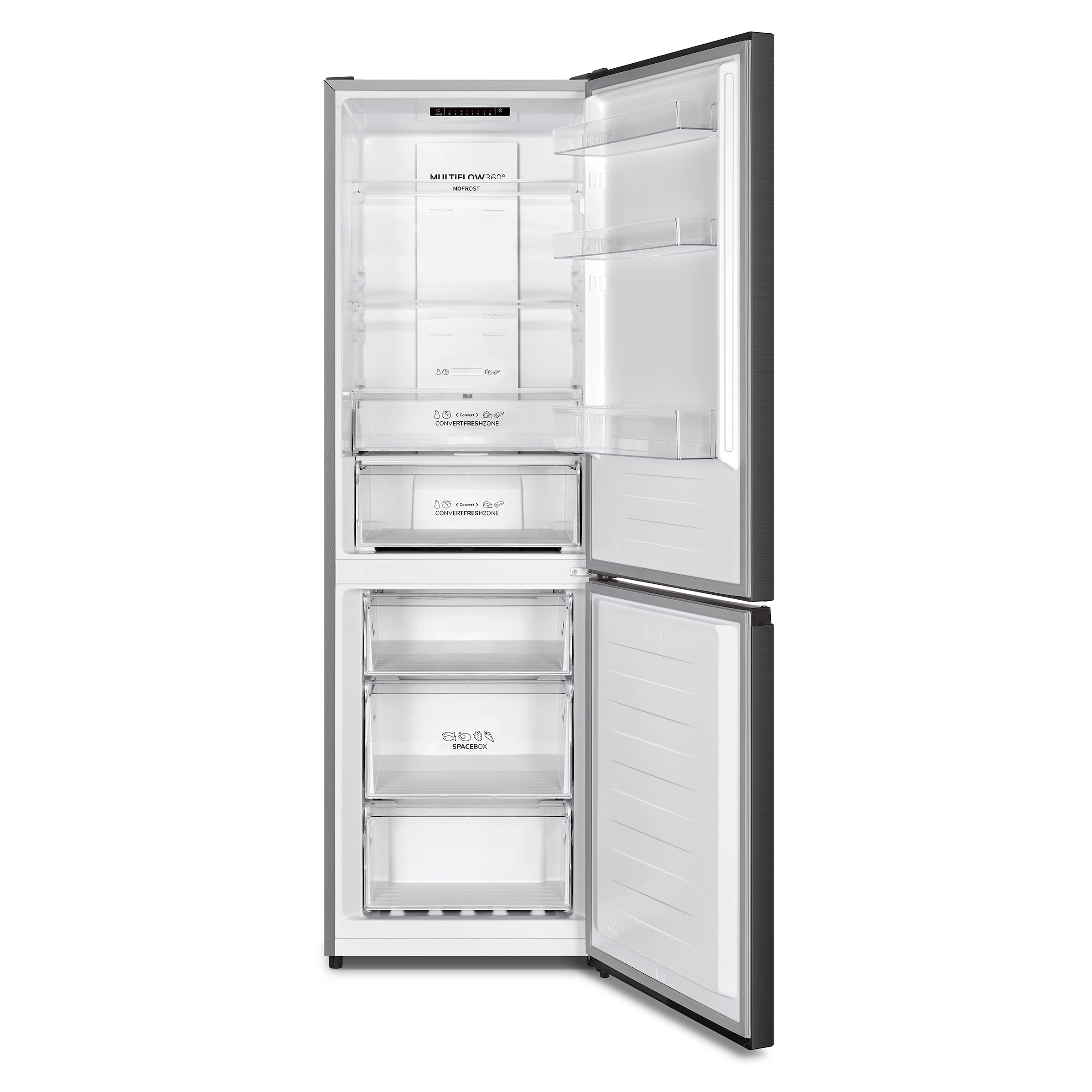 GORENJE Kühl-/Gefrierkombination »NRK619AA1BXL4« 187,3 cm hoch 59,5 cm breit Total NoFrost