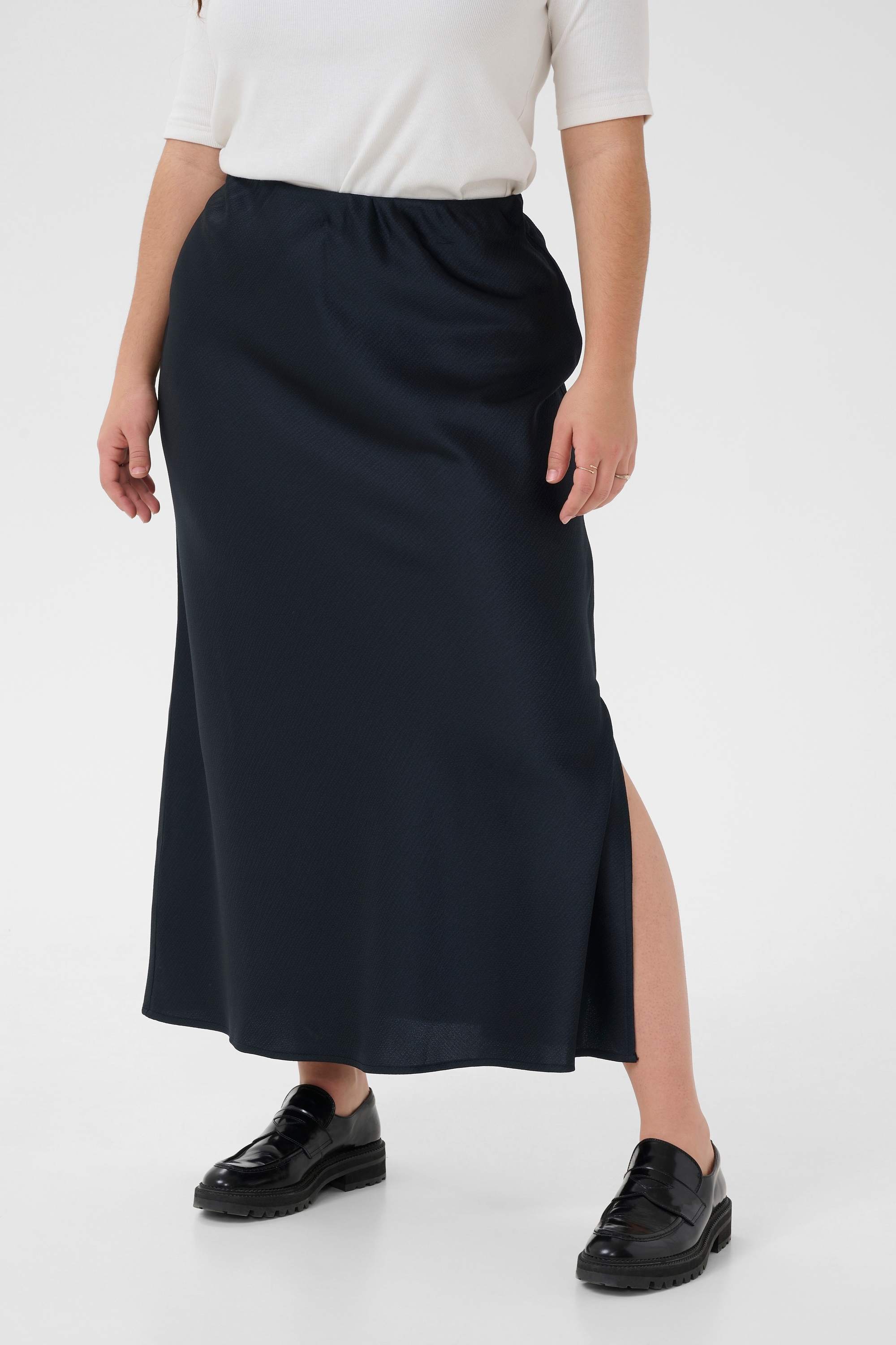 KAFFE Curve Midirock »Damen Rock KCvira«