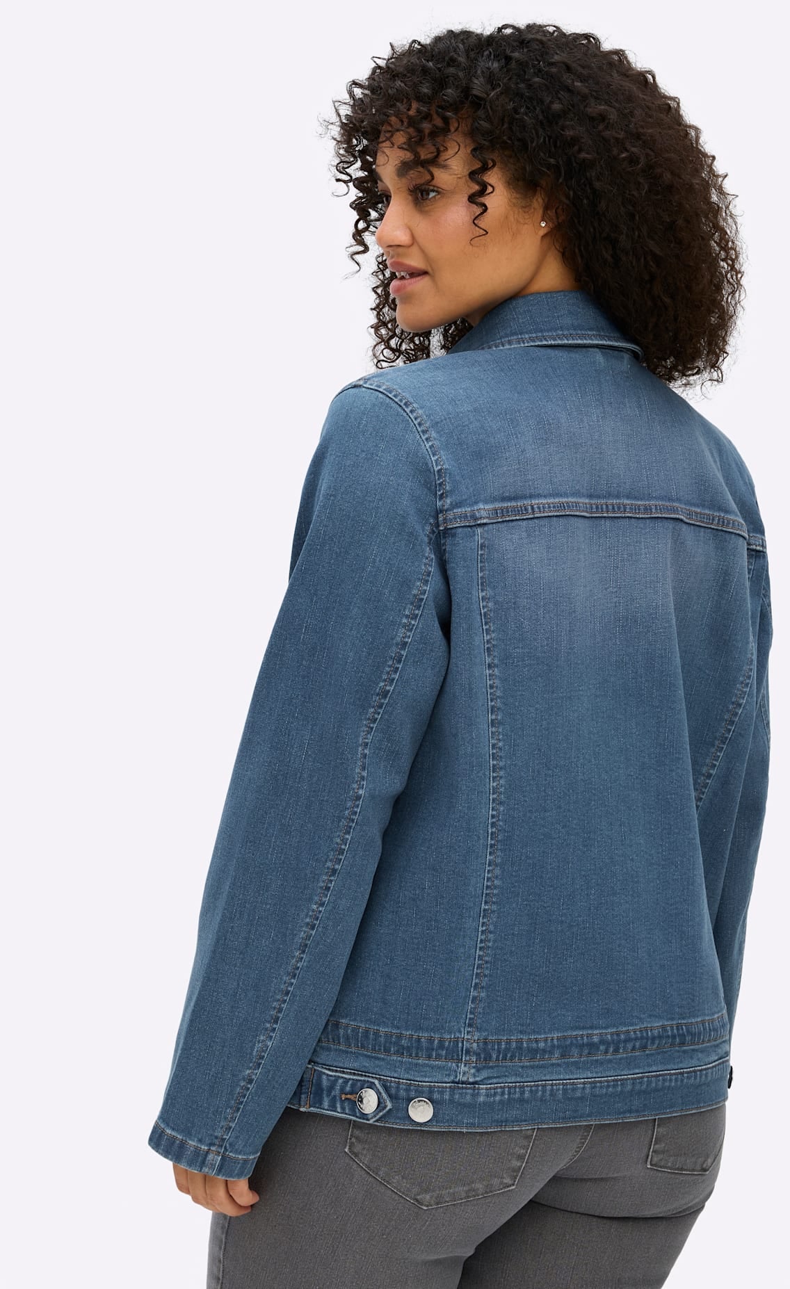 Sheego Jeansblazer »Jeansblazer«