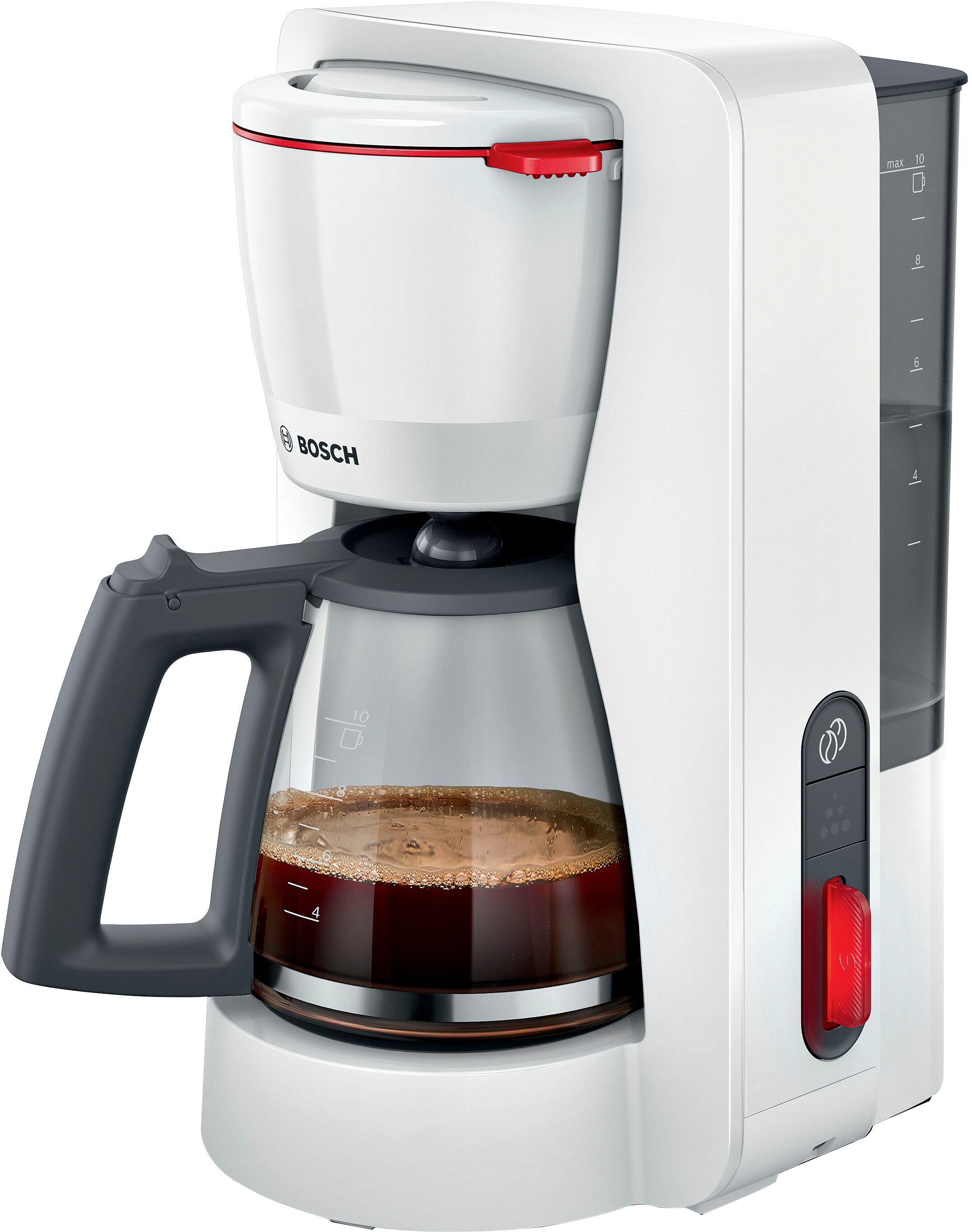 BOSCH Filterkaffeemaschine »MyMoment TKA3M131«, 1,25 l Kaffeekanne,  Papierfilter, 1x4, 60min Warmhaltefunktion, Aroma intense,  Entkalkungsprogramm, 1200 W kaufen bei OTTO