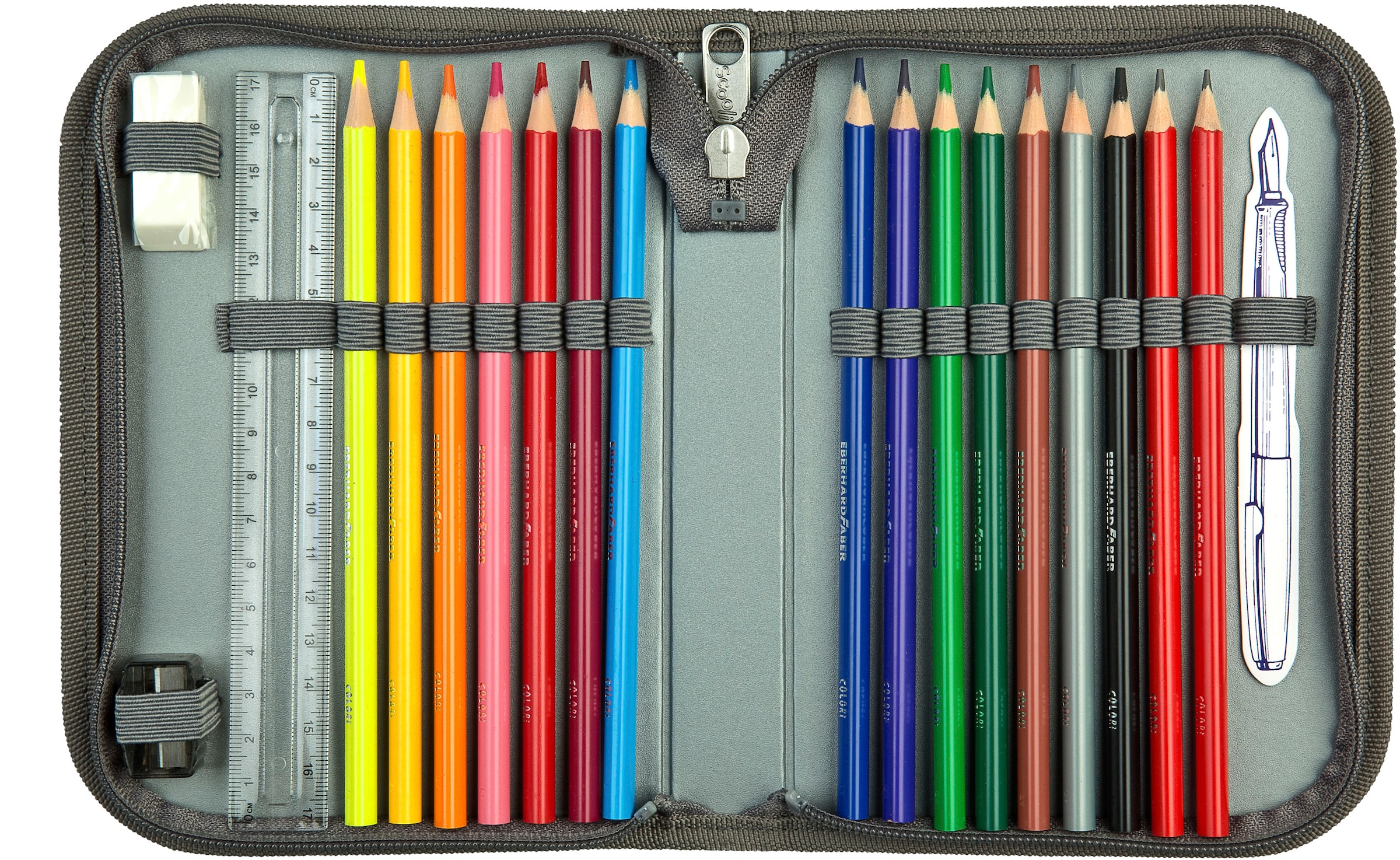 Scooli Schulranzen »EasyFit, Harry Potter II«, Reflektoren