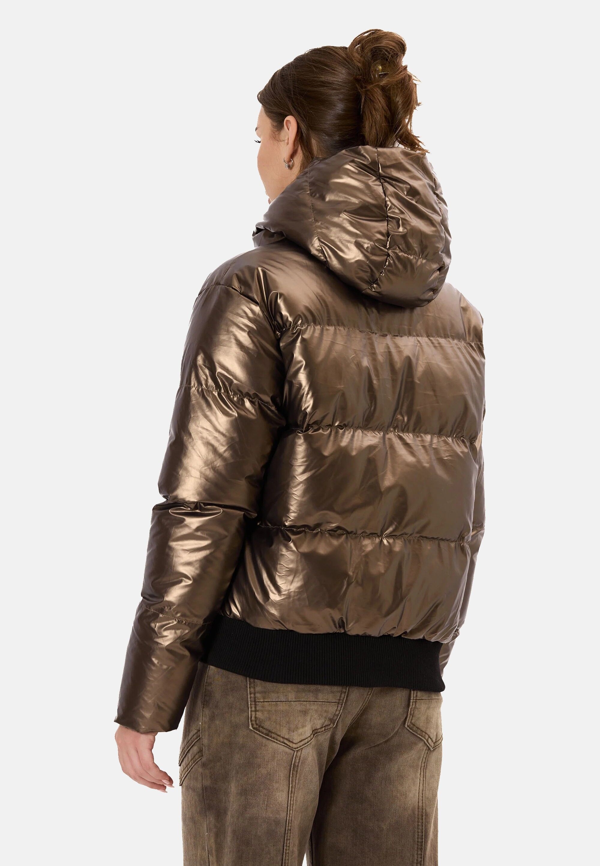 Cipo & Baxx Winterjacke »Cipo & Baxx Winterjacke WM141« mit Kapuze Funktion trifft Stil für frostige Tage