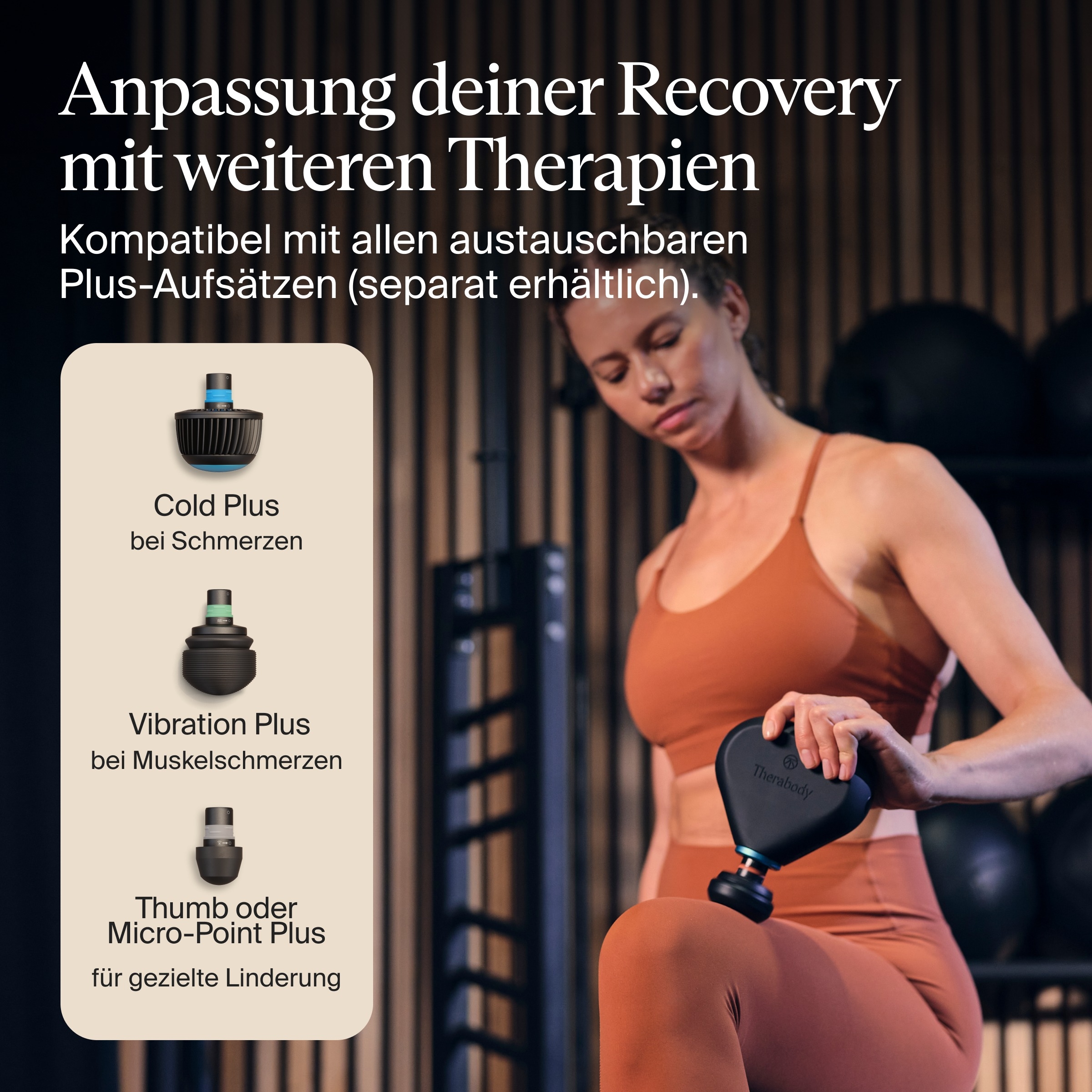 Therabody Massagepistole »Theragun Mini Plus« Optimale Erholung & Warm-up, weniger Muskelkater, mobil nutzbar