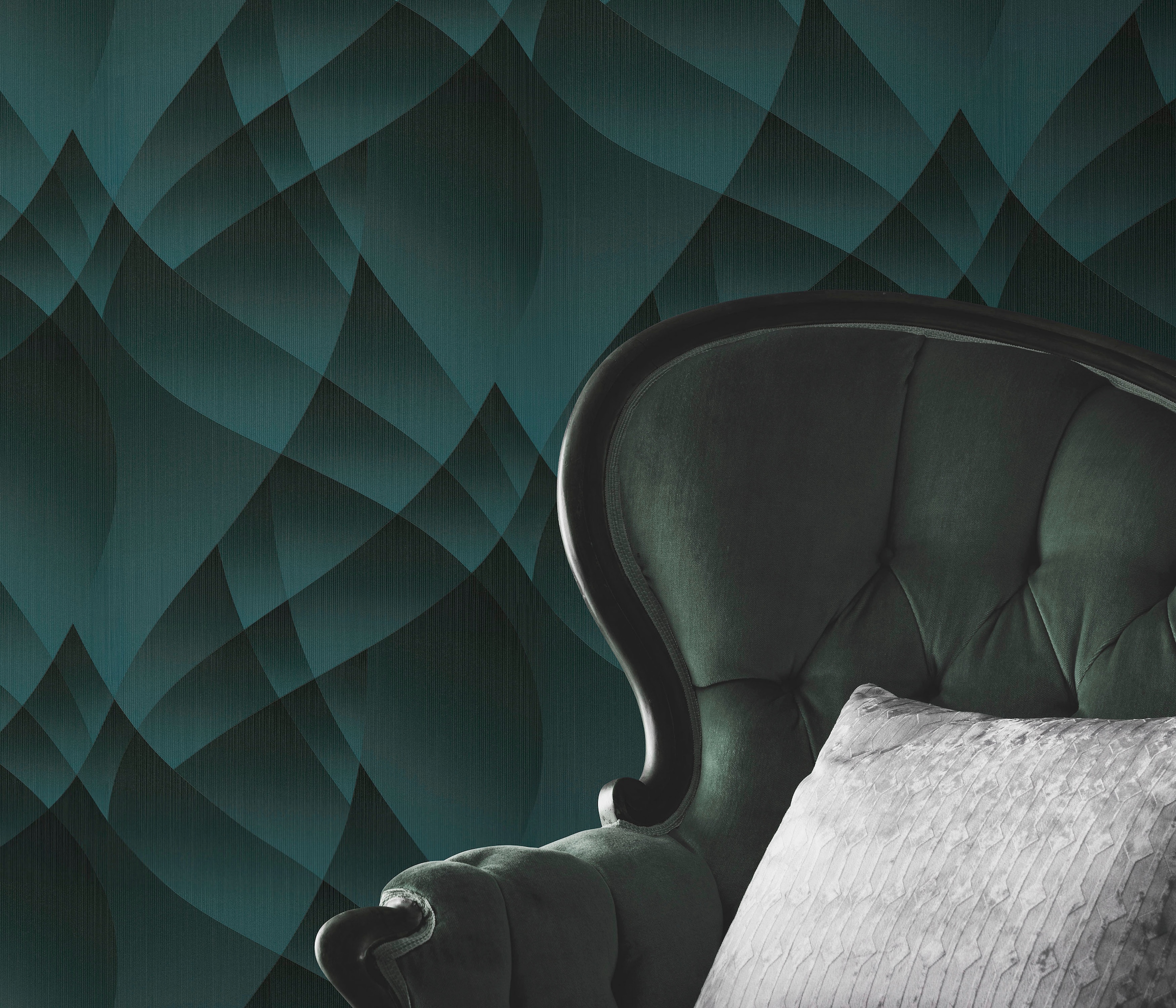 Fashion for walls Vliestapete »Lumina« geometrisch geprägt Phthalate frei