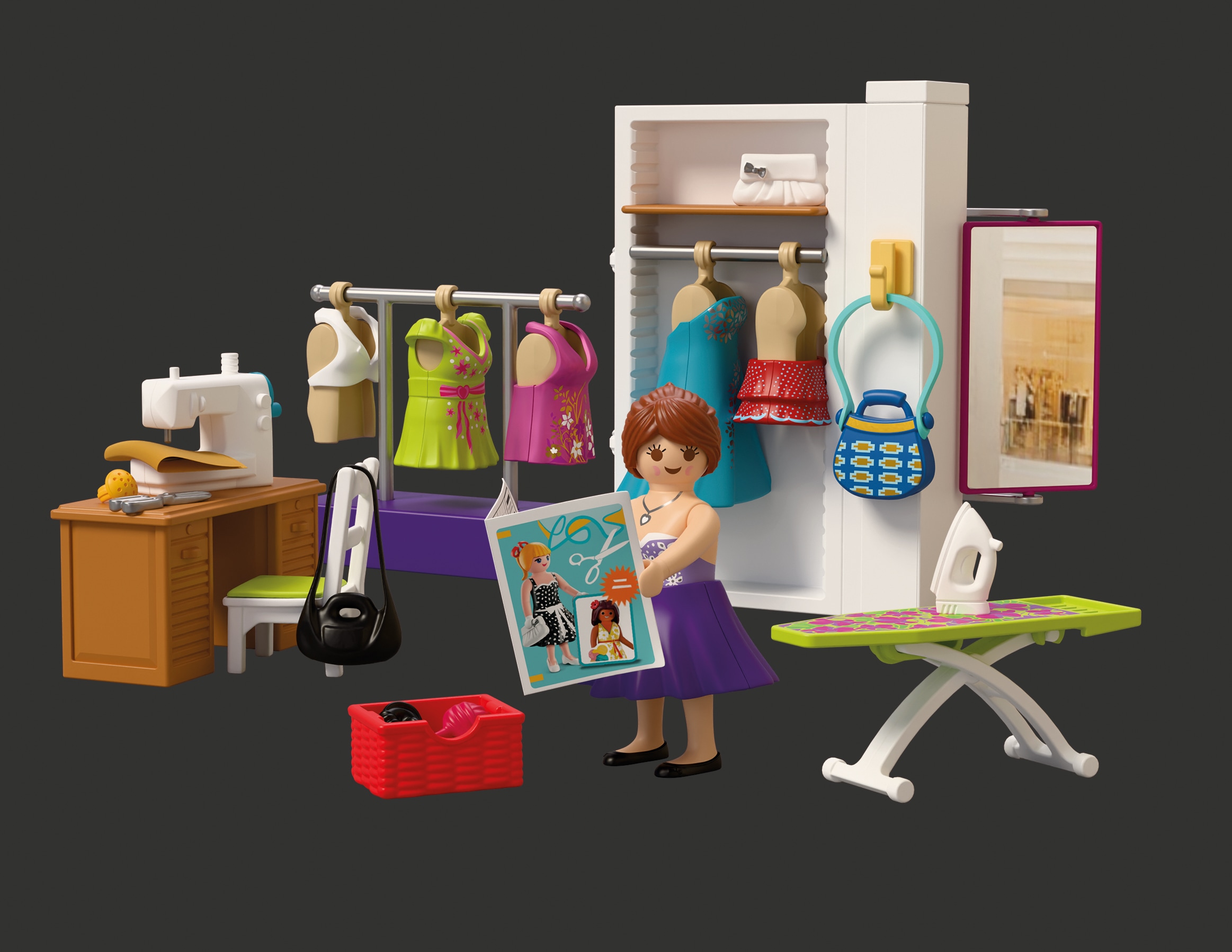 Playmobil® Konstruktions-Spielset »Modedesignerin (72082), My Life« Made in Europe