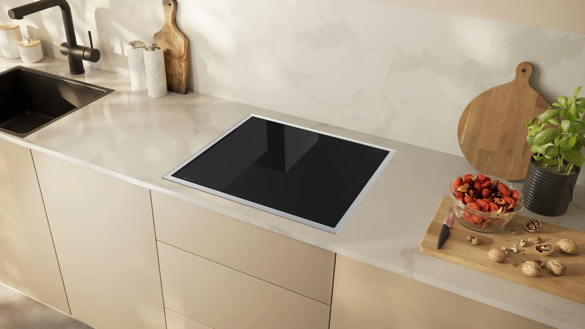 NEFF Induktions-Kochfeld von SCHOTT CERAN® »T46SBE1L0«, mit einfacher Touch Control Bedienung