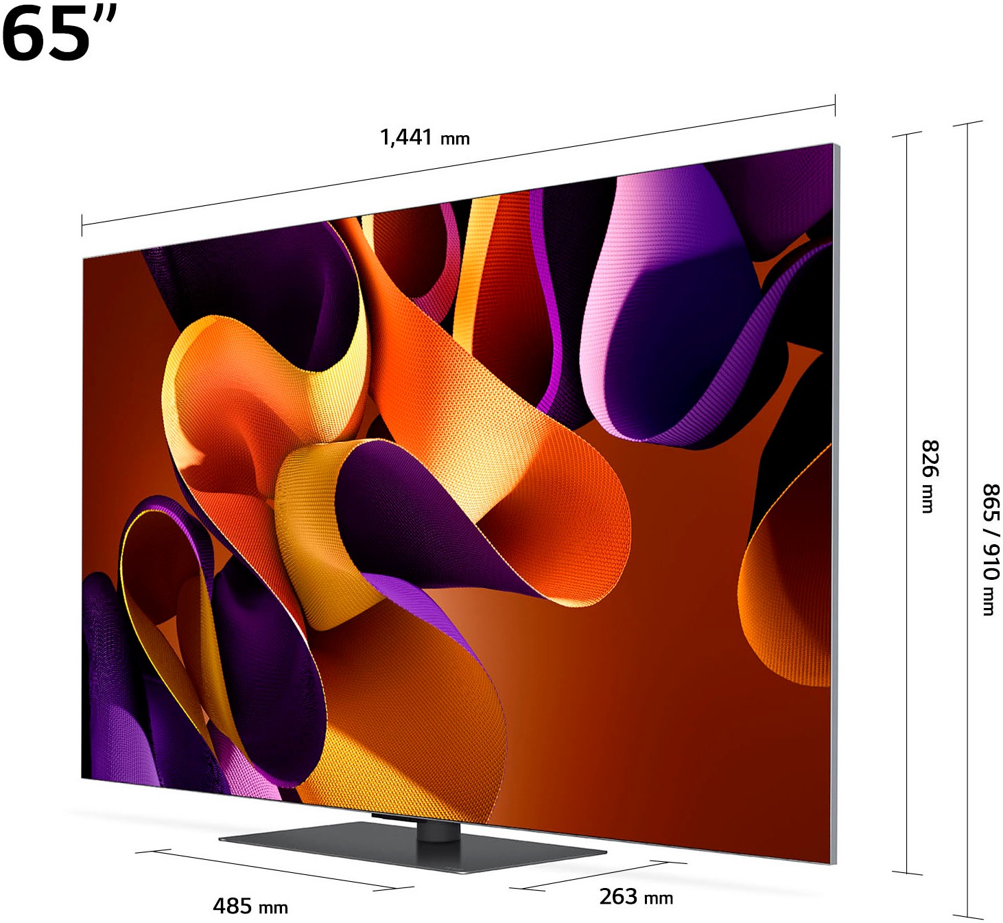 LG OLED-Fernseher, 164 cm/65 Zoll, 4K Ultra HD, Smart-TV