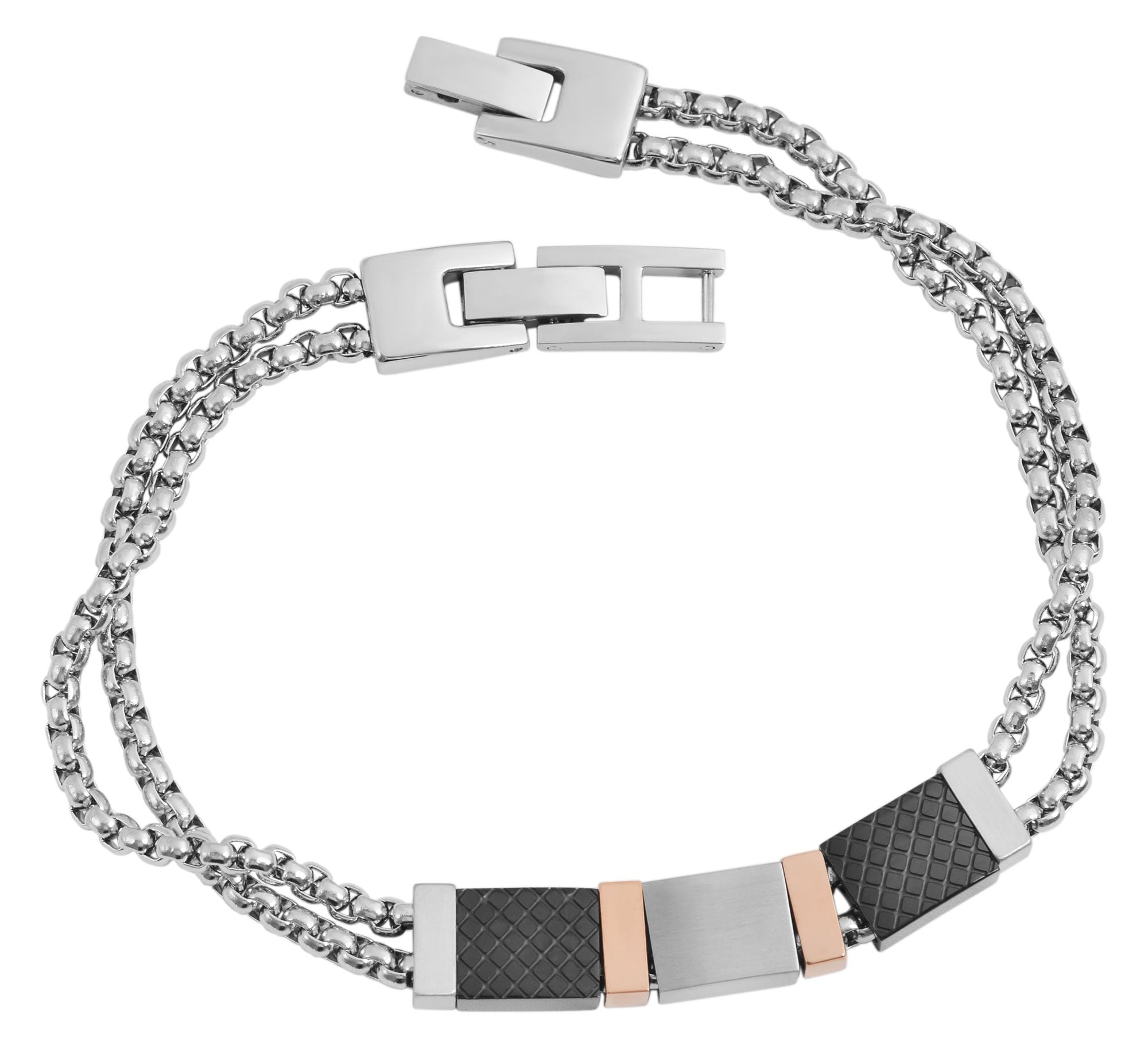 Adelia´s Armband »Herren Armband aus Edelstahl 21 cm«