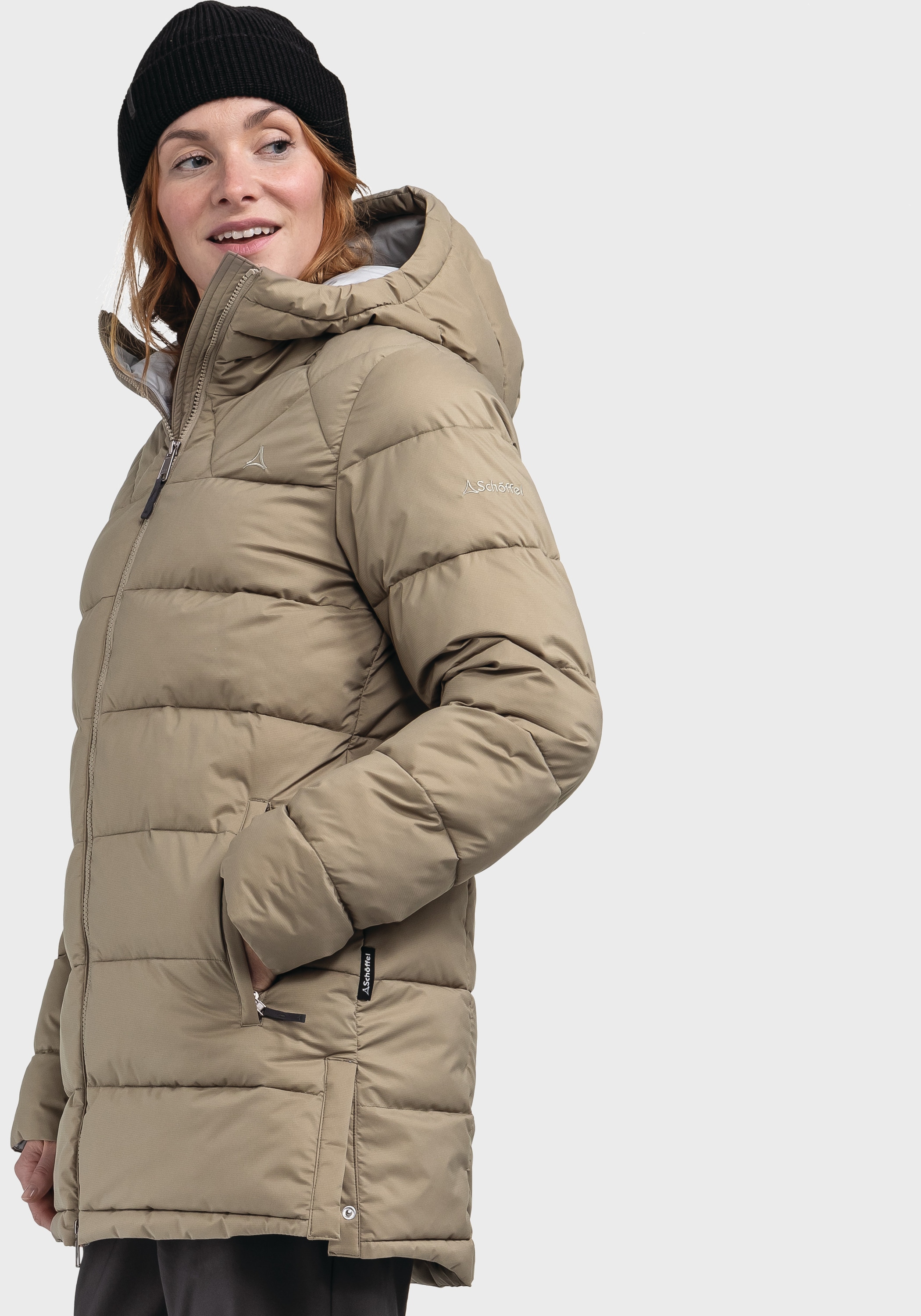 Schöffel Parka »Insulated Parka Boston L«, mit Kapuze