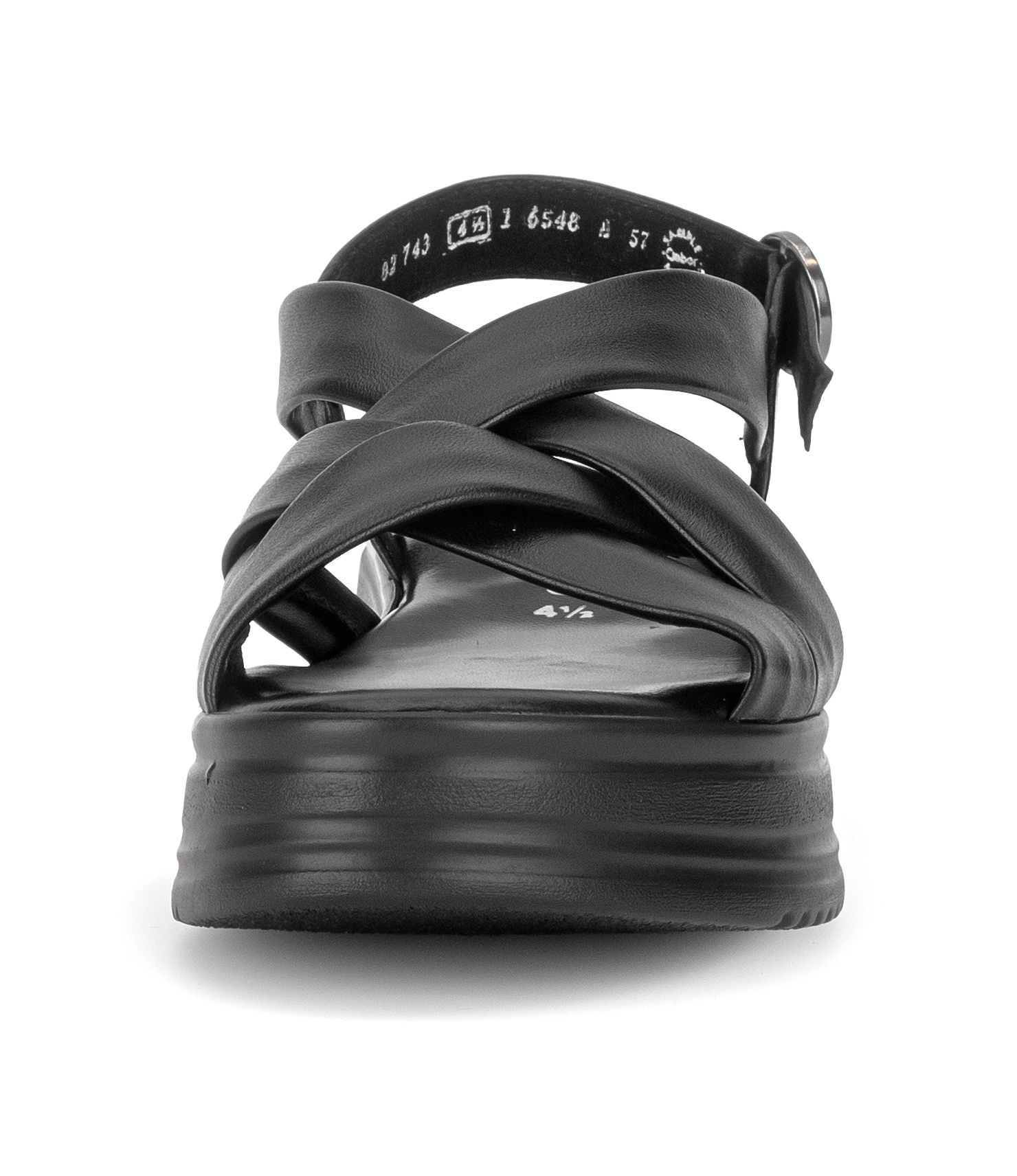 Gabor Keilsandalette »Rhodos«  Riemchensandale, Sommerschuh in Bequemweite G (= weit)