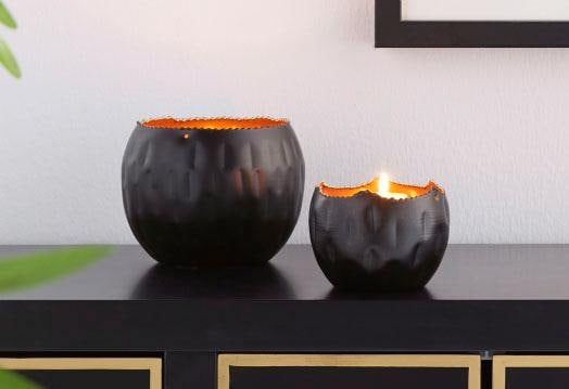 Home affaire Online (Set, »black&gold«, 2 Teelichthalter OTTO im St.) Shop