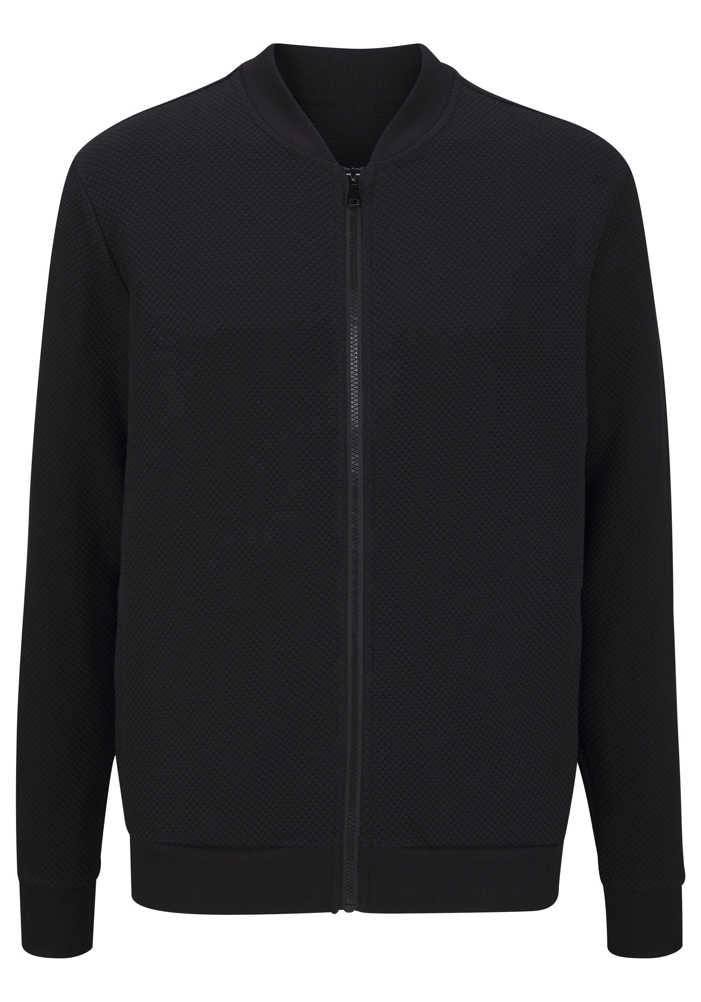 John Devin Sweatjacke »aus Struktur-Qualität« aus Struktur-Qualität