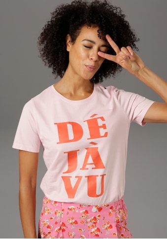 Aniston CASUAL T-Shirt, mit Déjá-vu kaufen