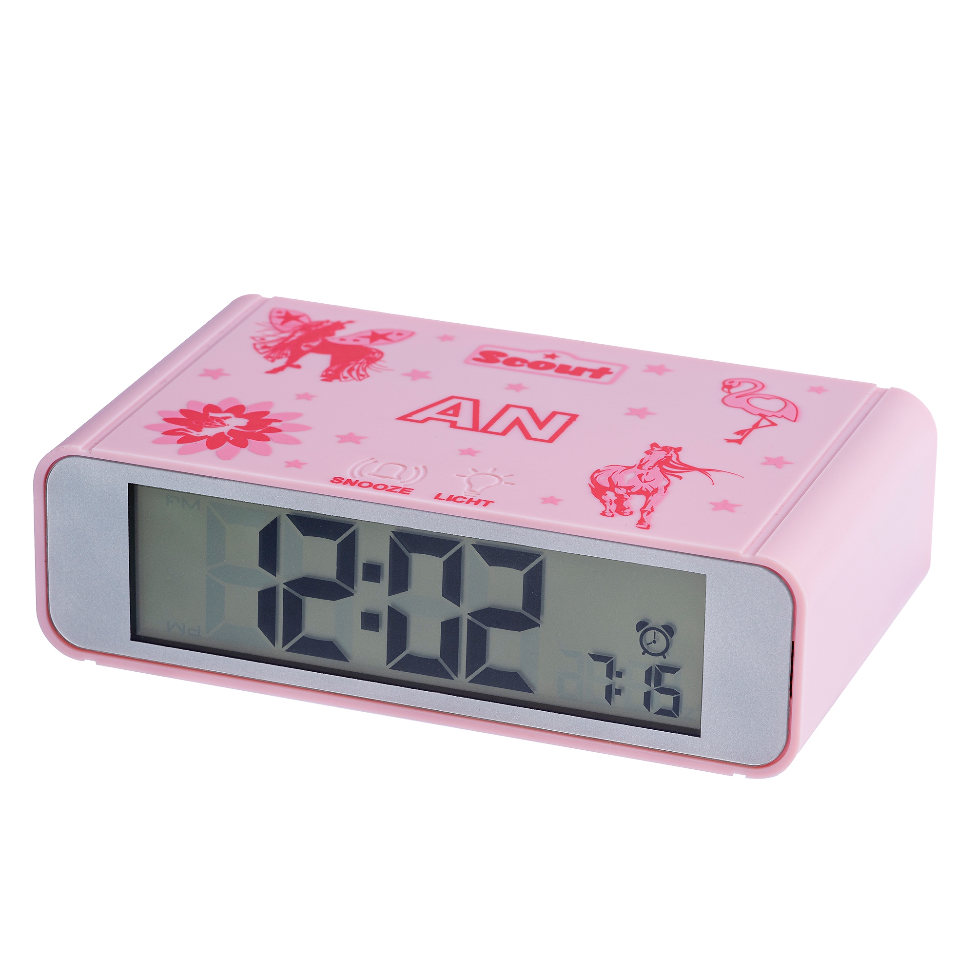 Scout Quarzwecker »Digi Clock, 280001025« Kinderwecker, Digitalwecker, Geschenkidee, Kinderzimmer, Jugendliche