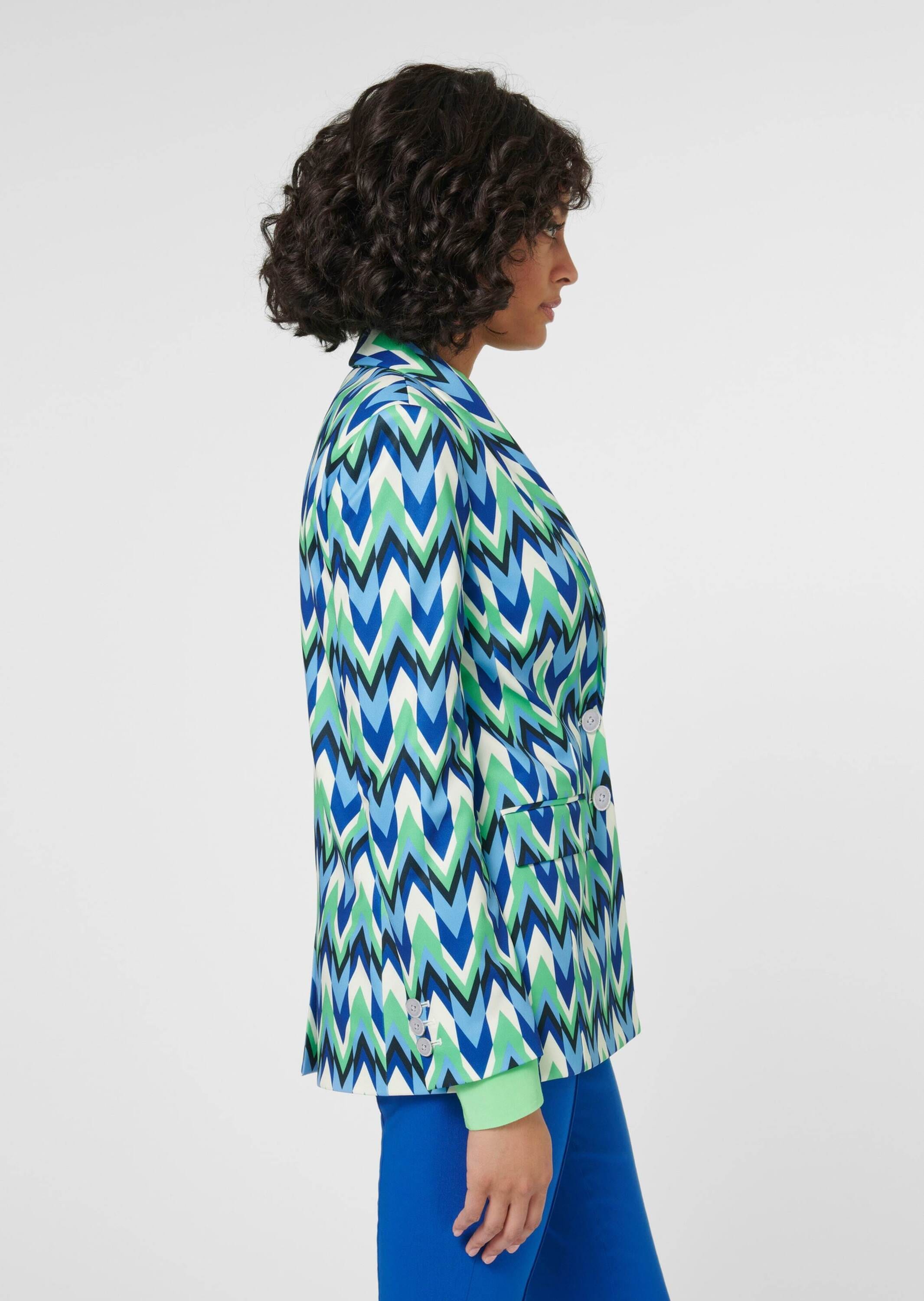 MADELEINE Jackenblazer »Blazer Bedruckter Blazer mit Schalkragen«