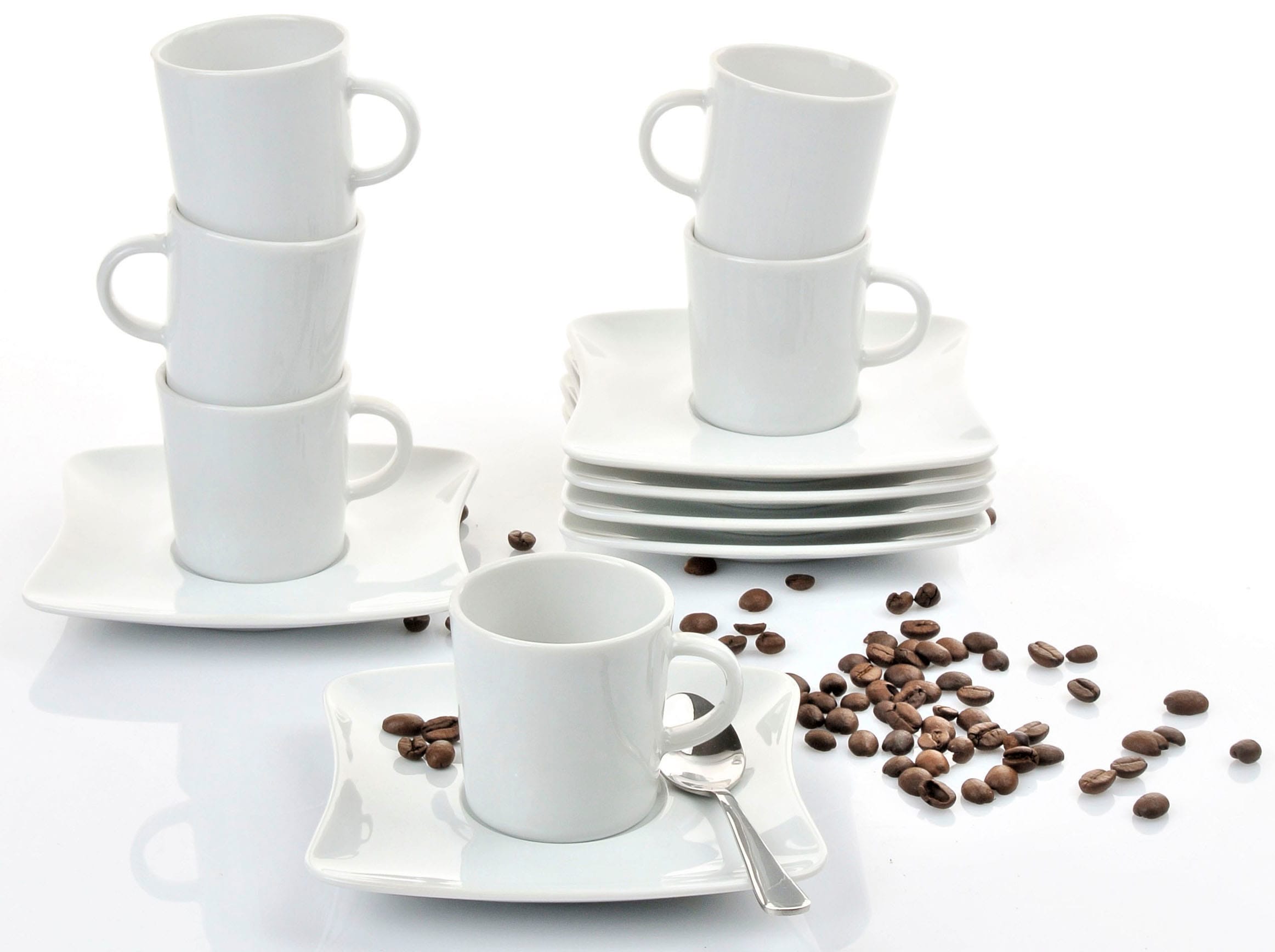 Retsch Arzberg Espressotasse »SANDY« Klassisches Espressotassen Set - Made in Germany