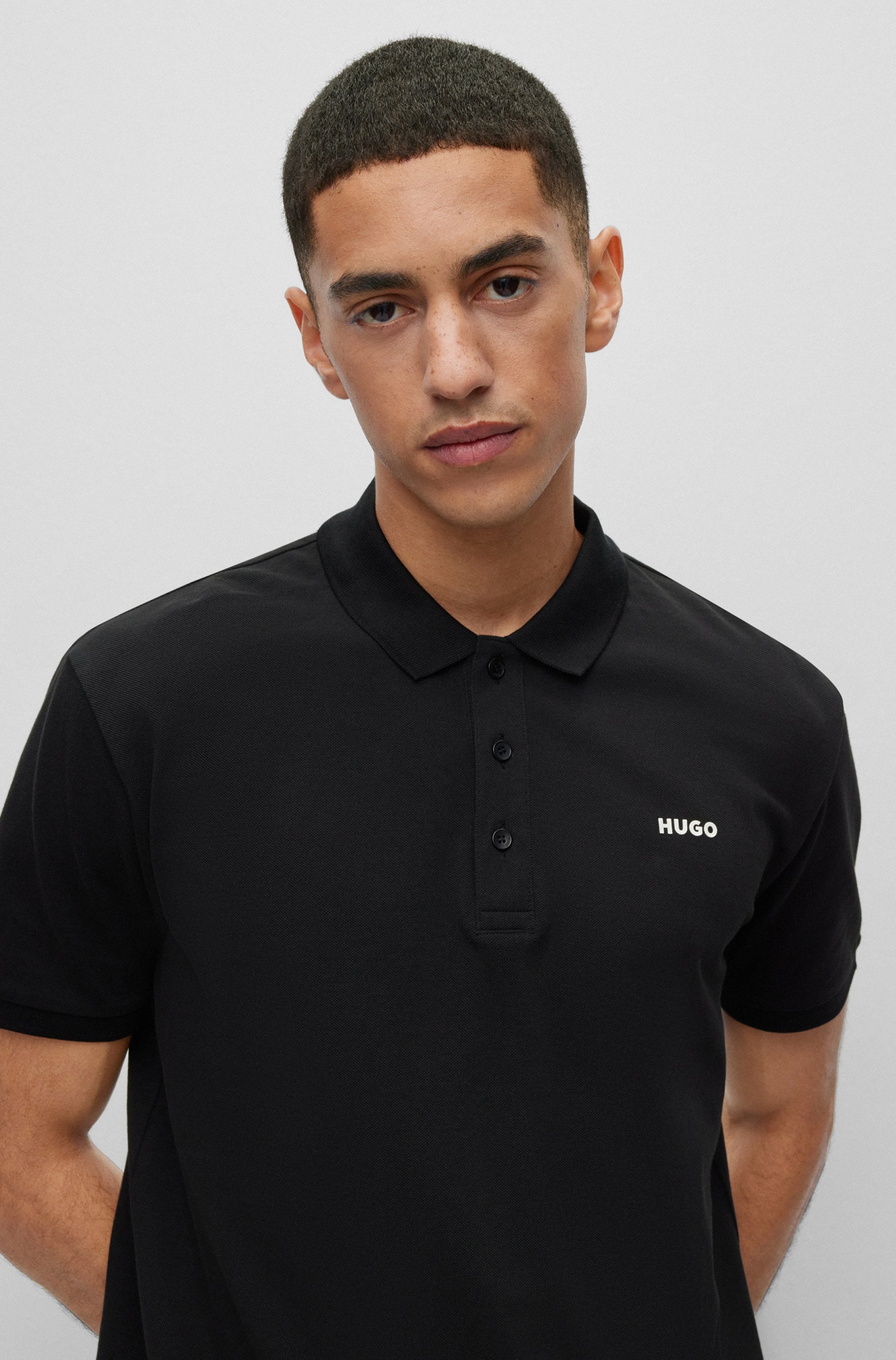 HUGO Poloshirt »Donos« Regular Fit, Baumwoll-Piqué