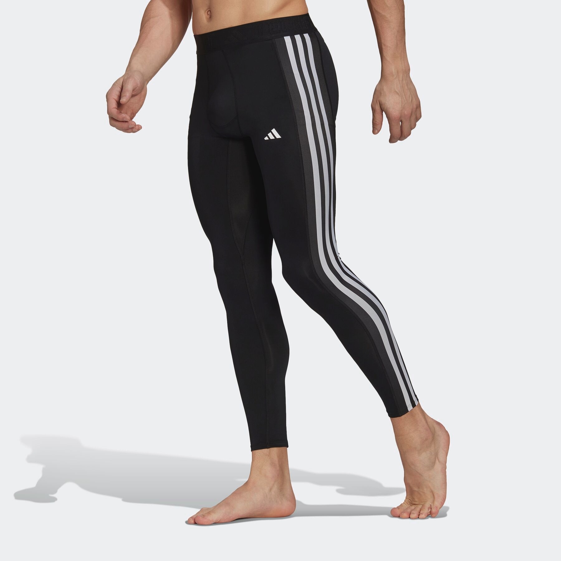 adidas Performance Trainingstights »TECHFIT 3STREIFEN TRAINING LANGE TIGHT«, (1 tlg.)