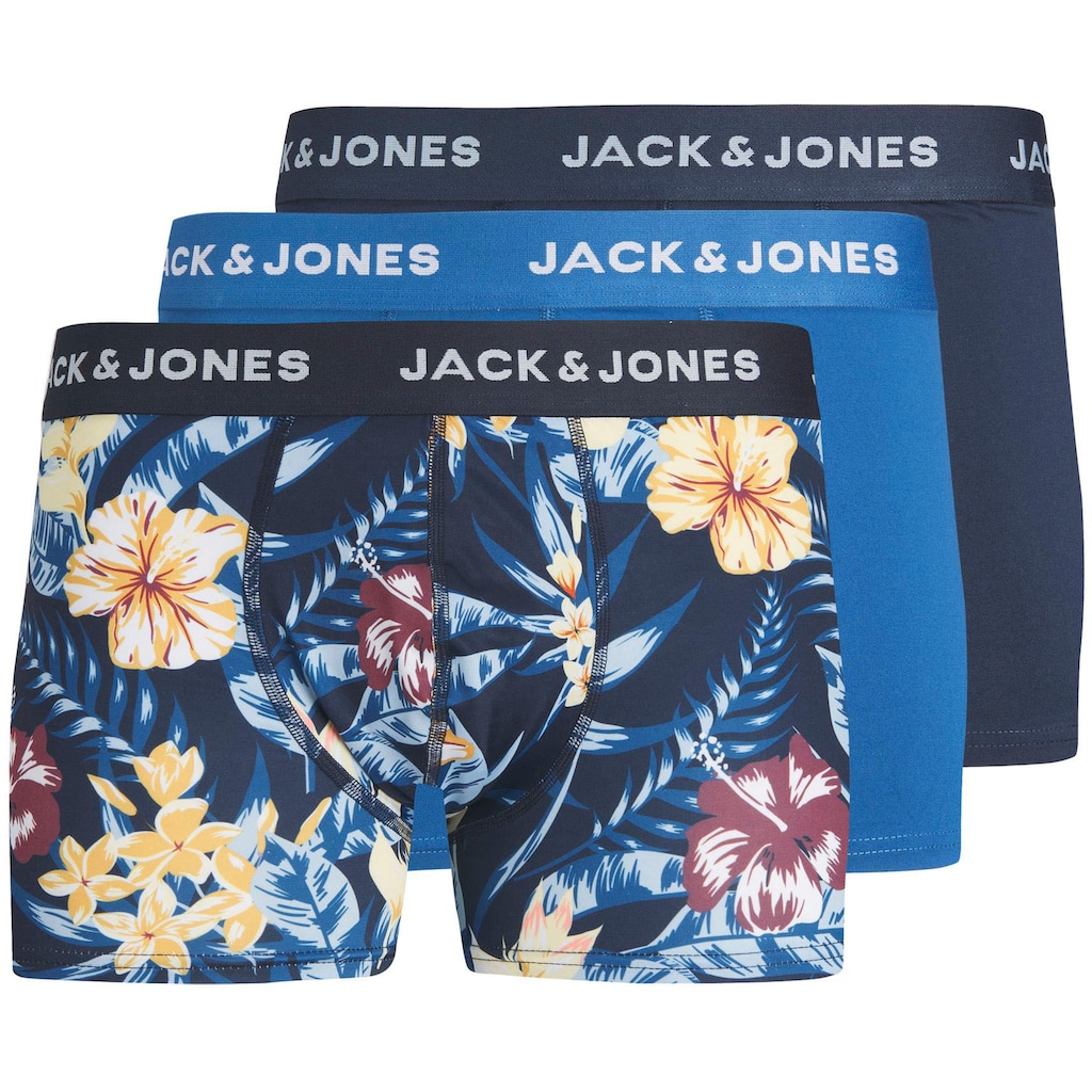 Jack & Jones Boxershorts »JJ JACFIESTA MICROFIBER TRUN«, (Packung, 3 St.)