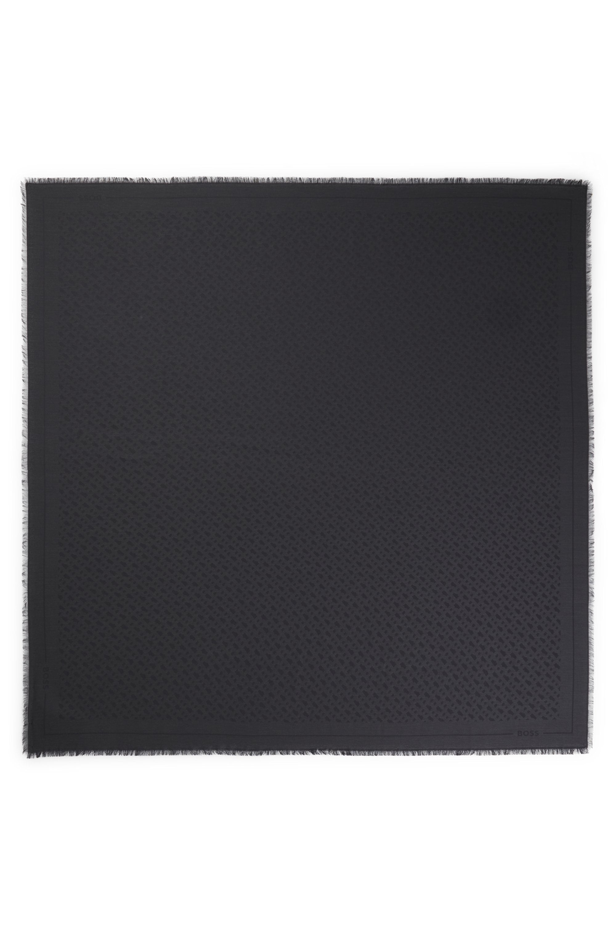 BOSS Schal »Ledonia 120*120«, mit Jaquardmuster