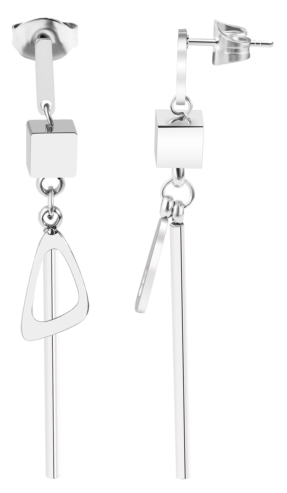 Adelia´s Paar Ohrstecker »Damen Ohrringe ¿ Ohrstecker aus Edelstahl«